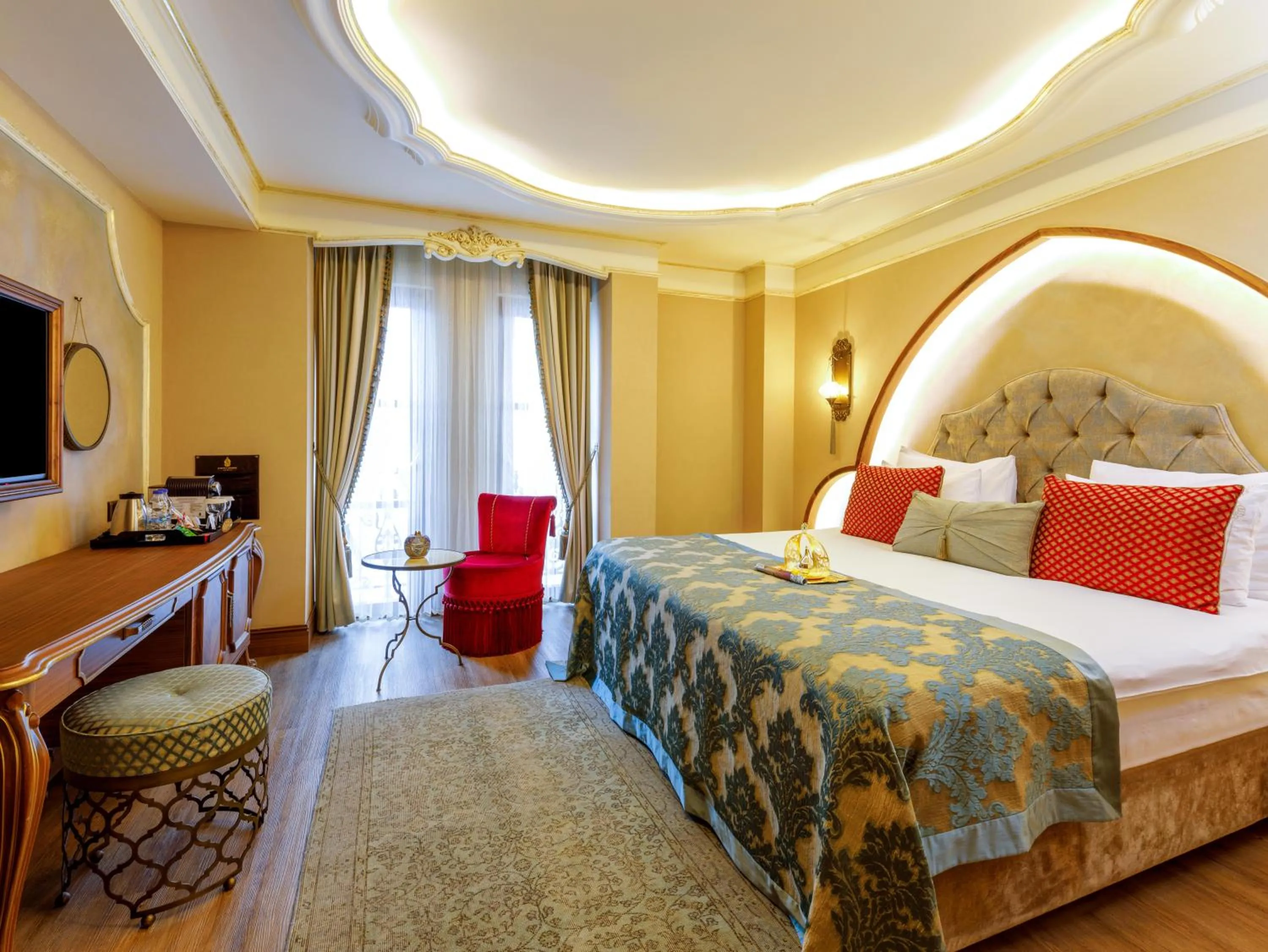 Bed in Romance Istanbul Hotel Boutique Class