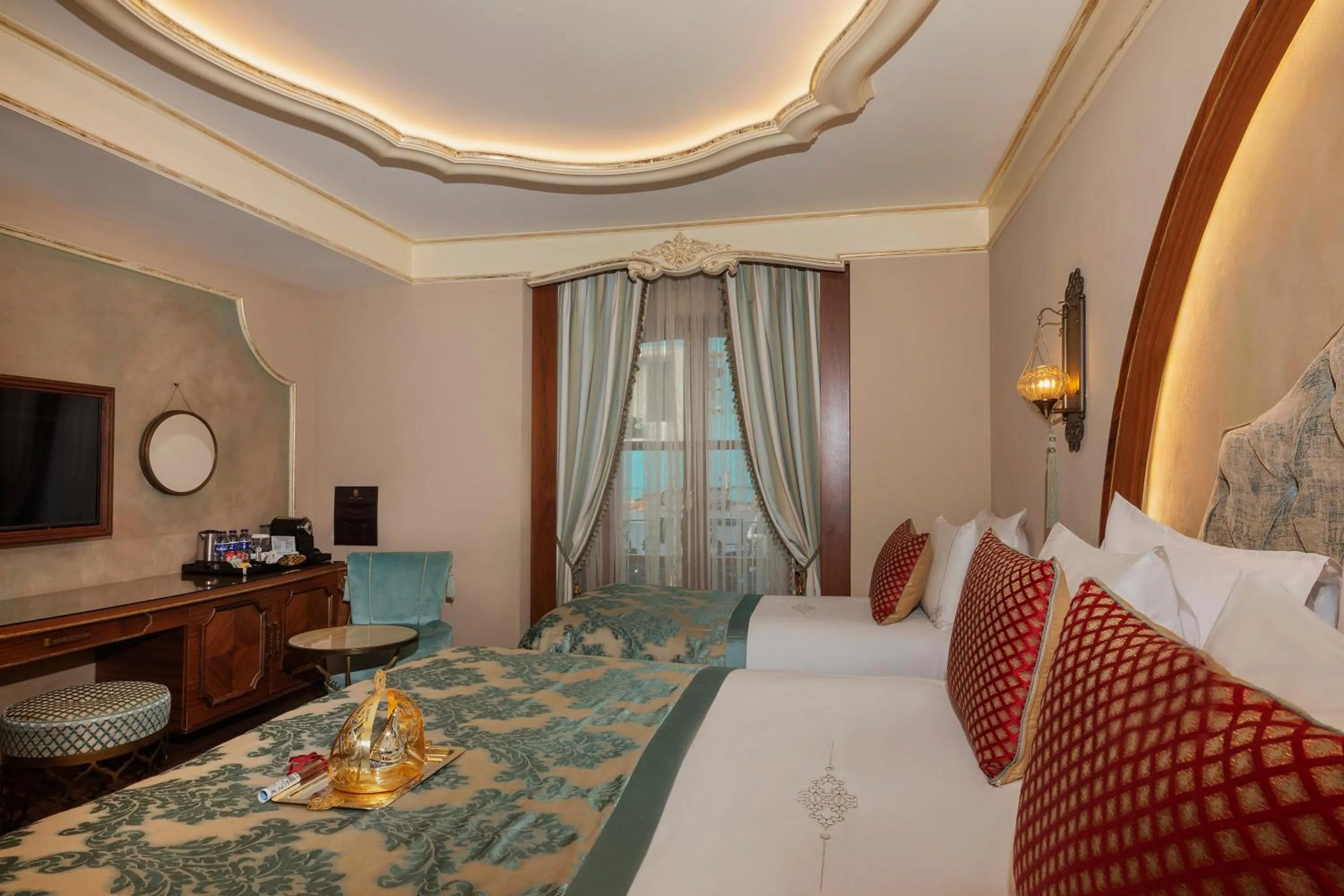 Bed in Romance Istanbul Hotel Boutique Class