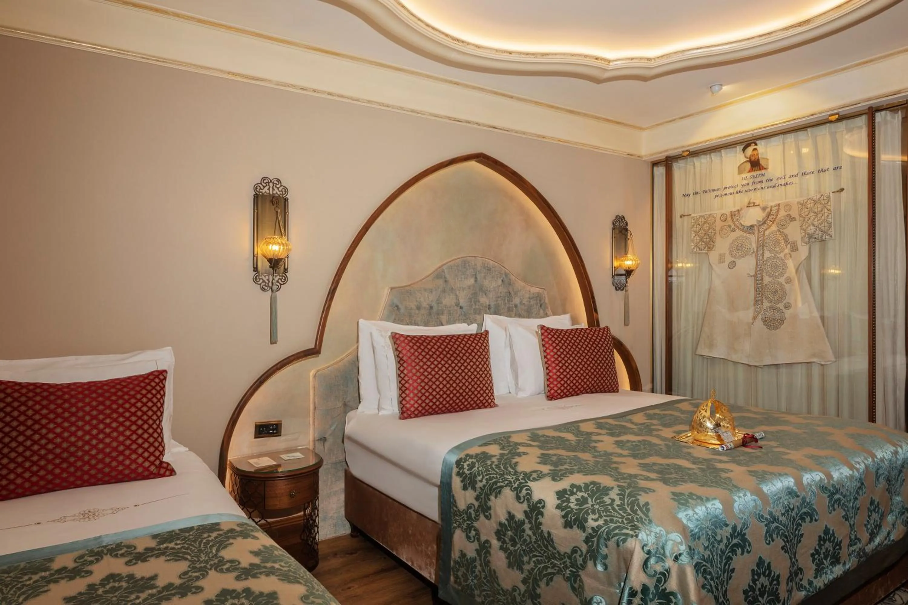 Bed in Romance Istanbul Hotel Boutique Class