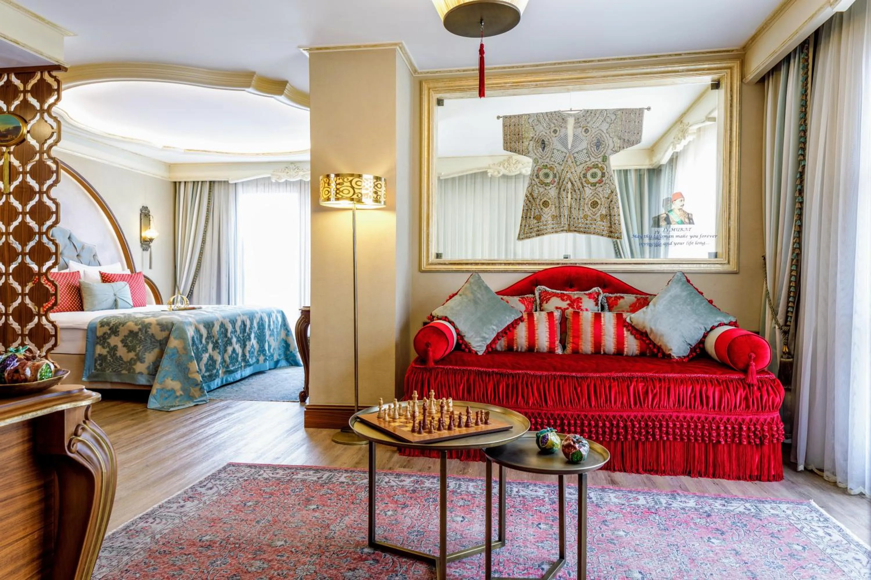 Living room, Bed in Romance Istanbul Hotel Boutique Class