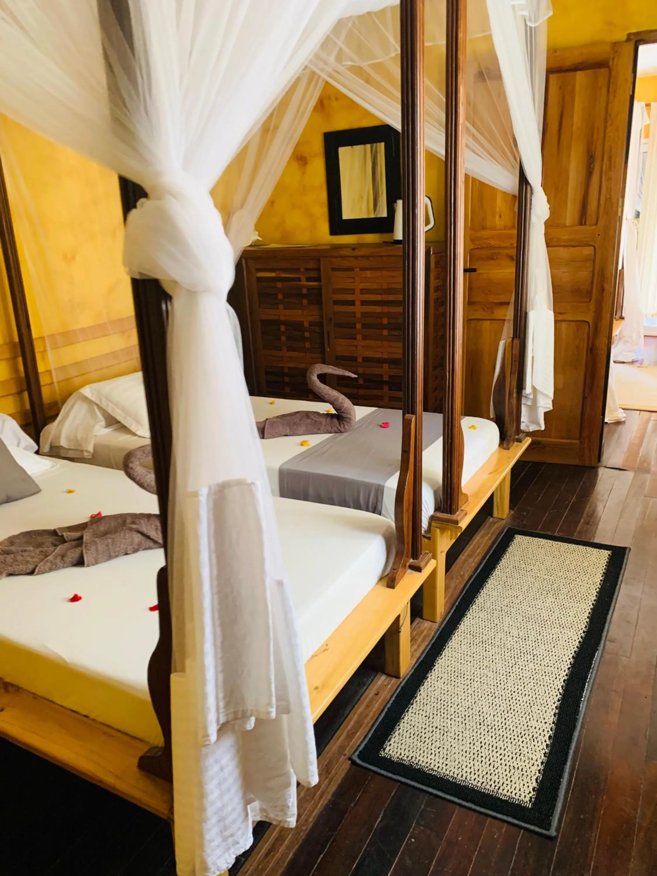 Bed in Ifaty Beach Club Resort