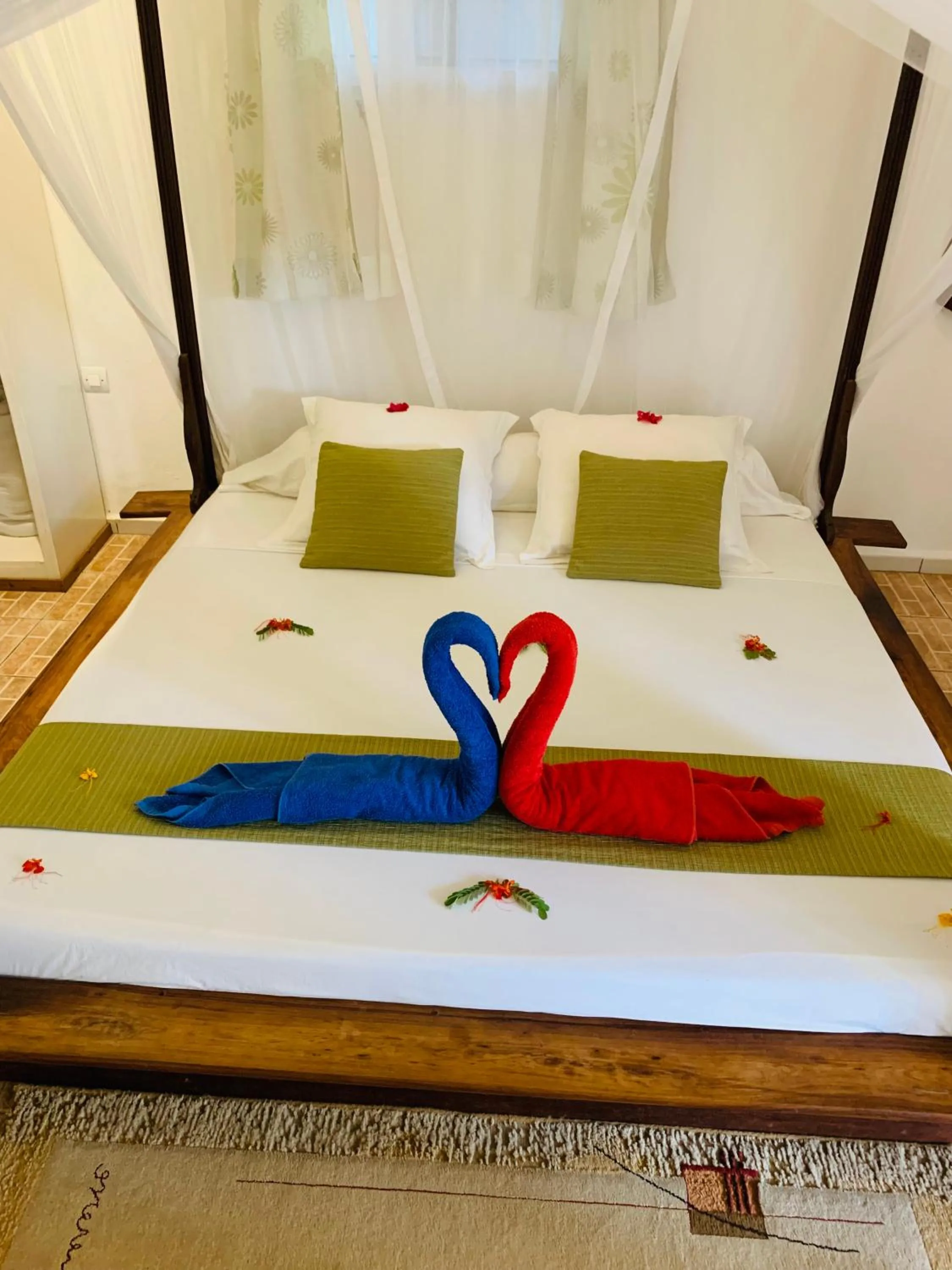 Bed in Ifaty Beach Club Resort