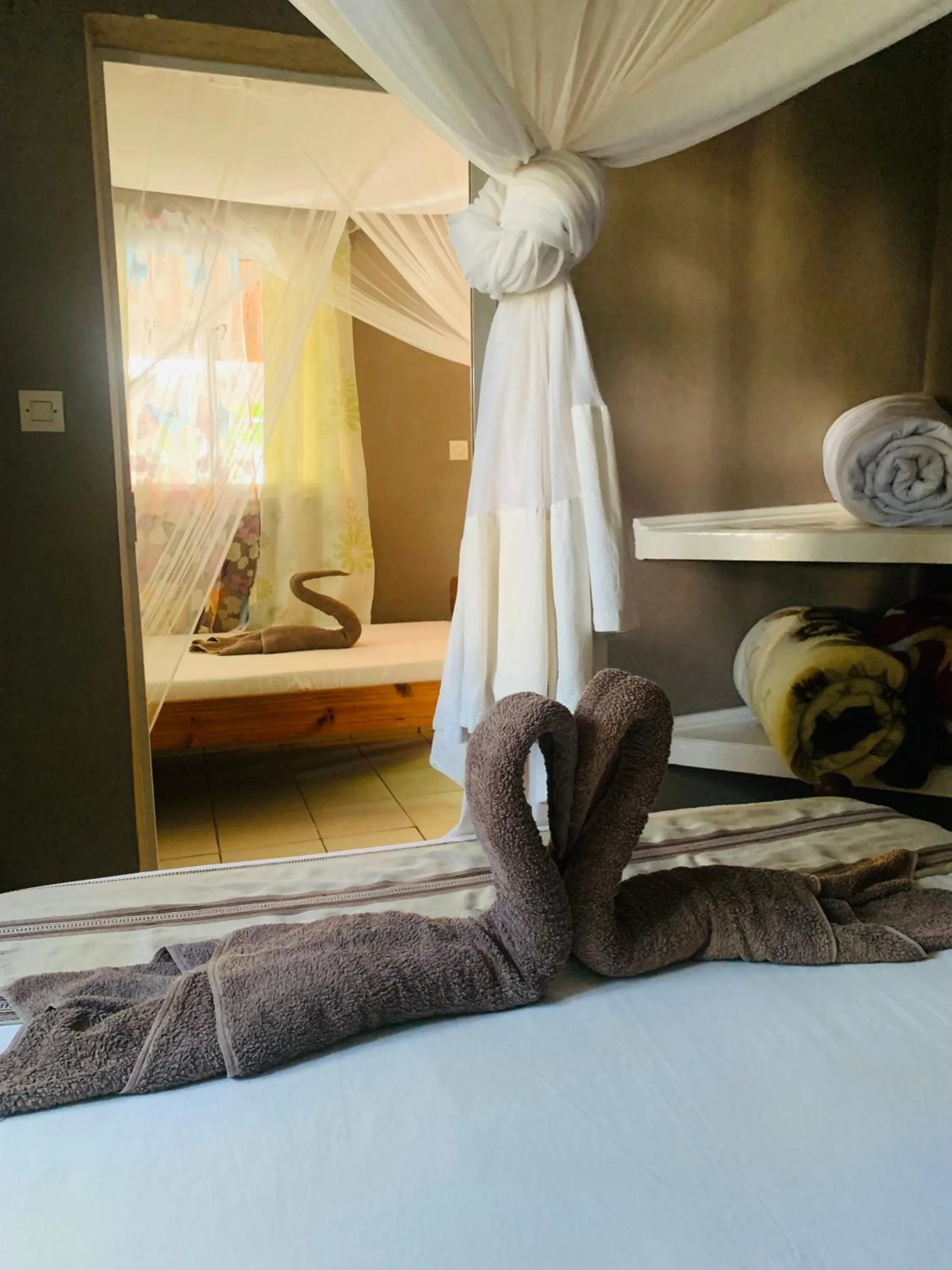 Bed in Ifaty Beach Club Resort