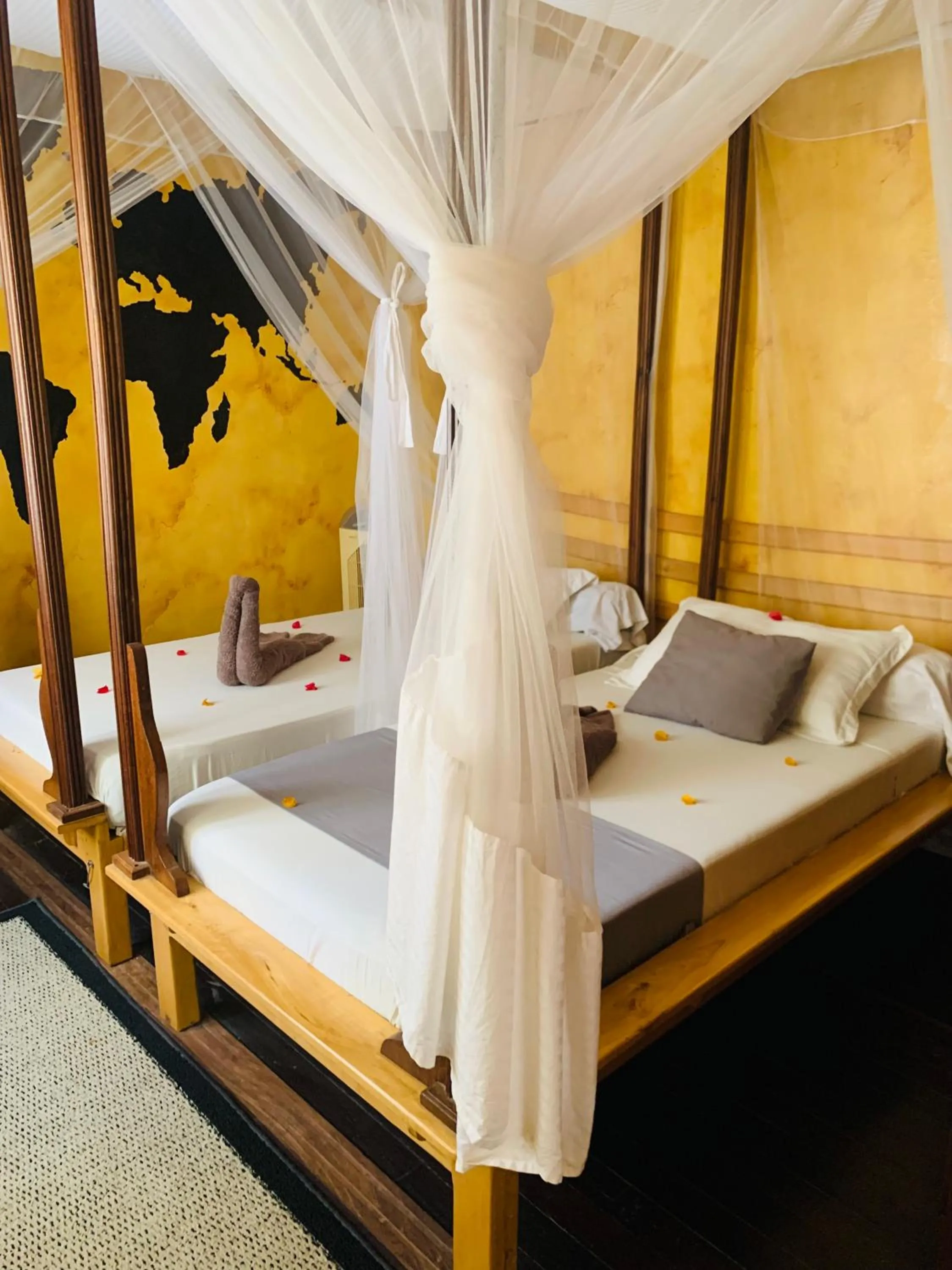 Bed in Ifaty Beach Club Resort