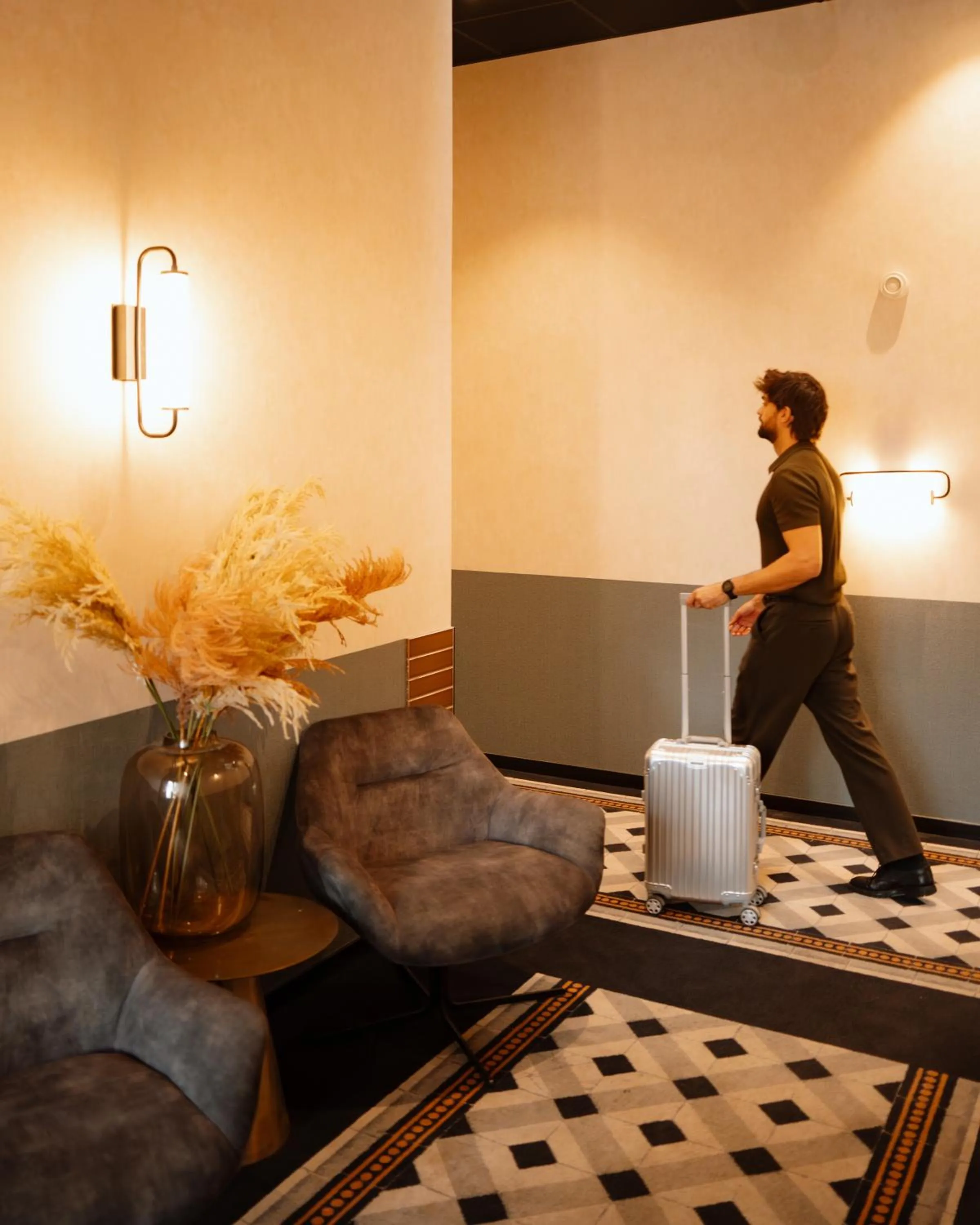 Decorative detail in Ocean House Scheveningen