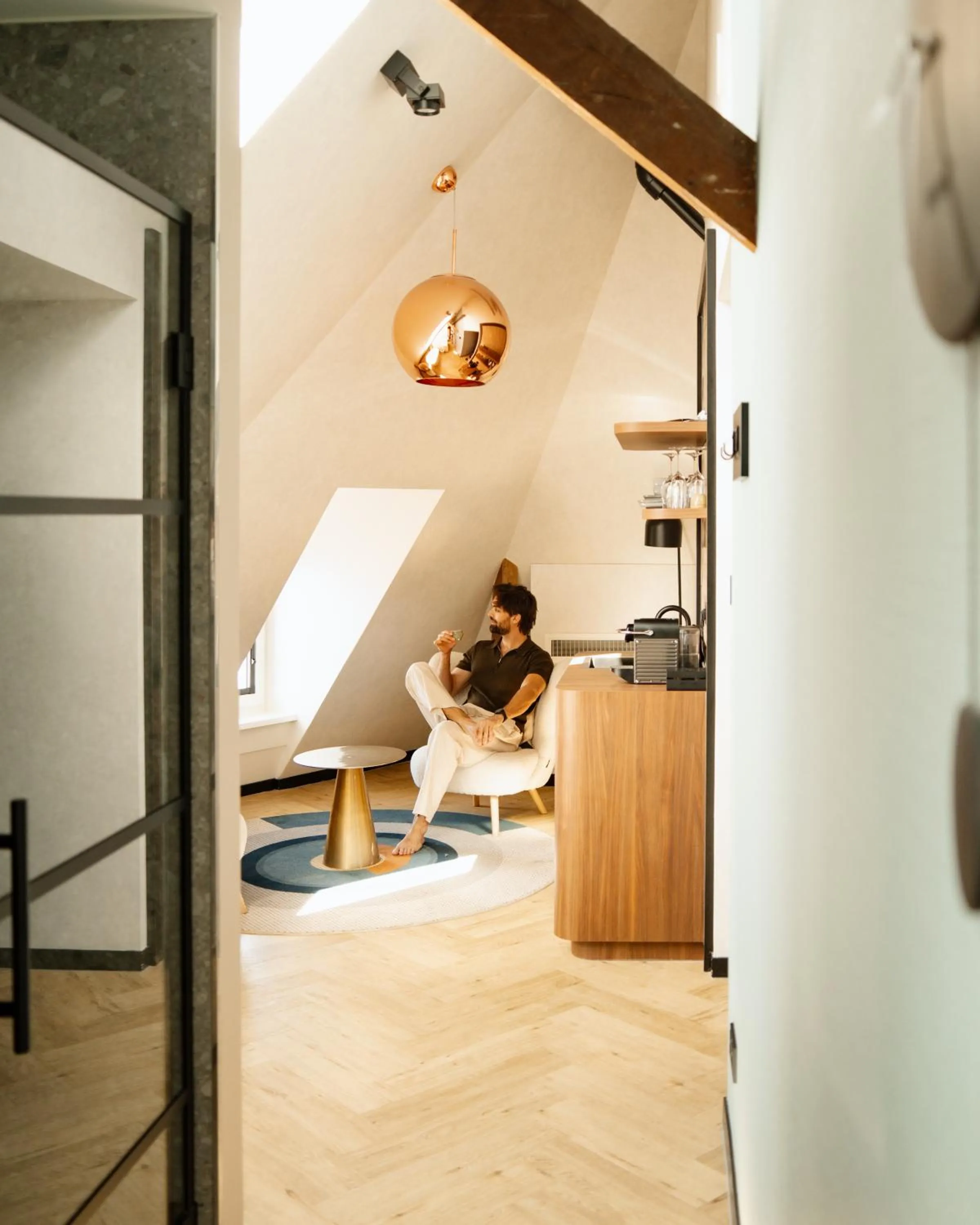 Bedroom in Ocean House Scheveningen