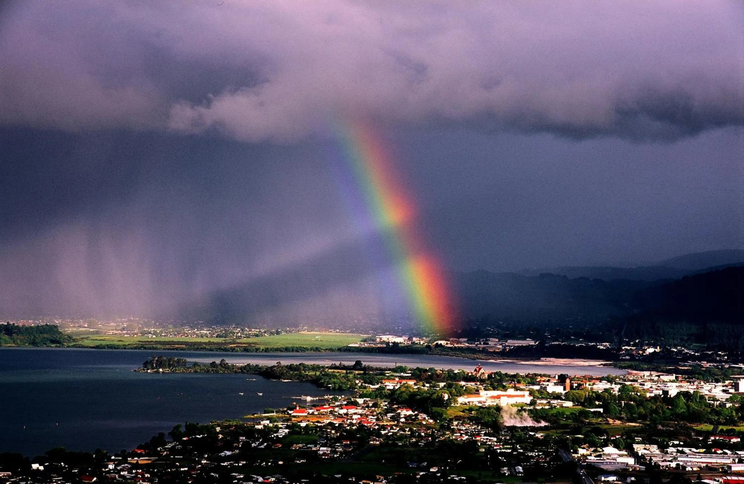 Natural landscape in Aorangi Mountain Lodge