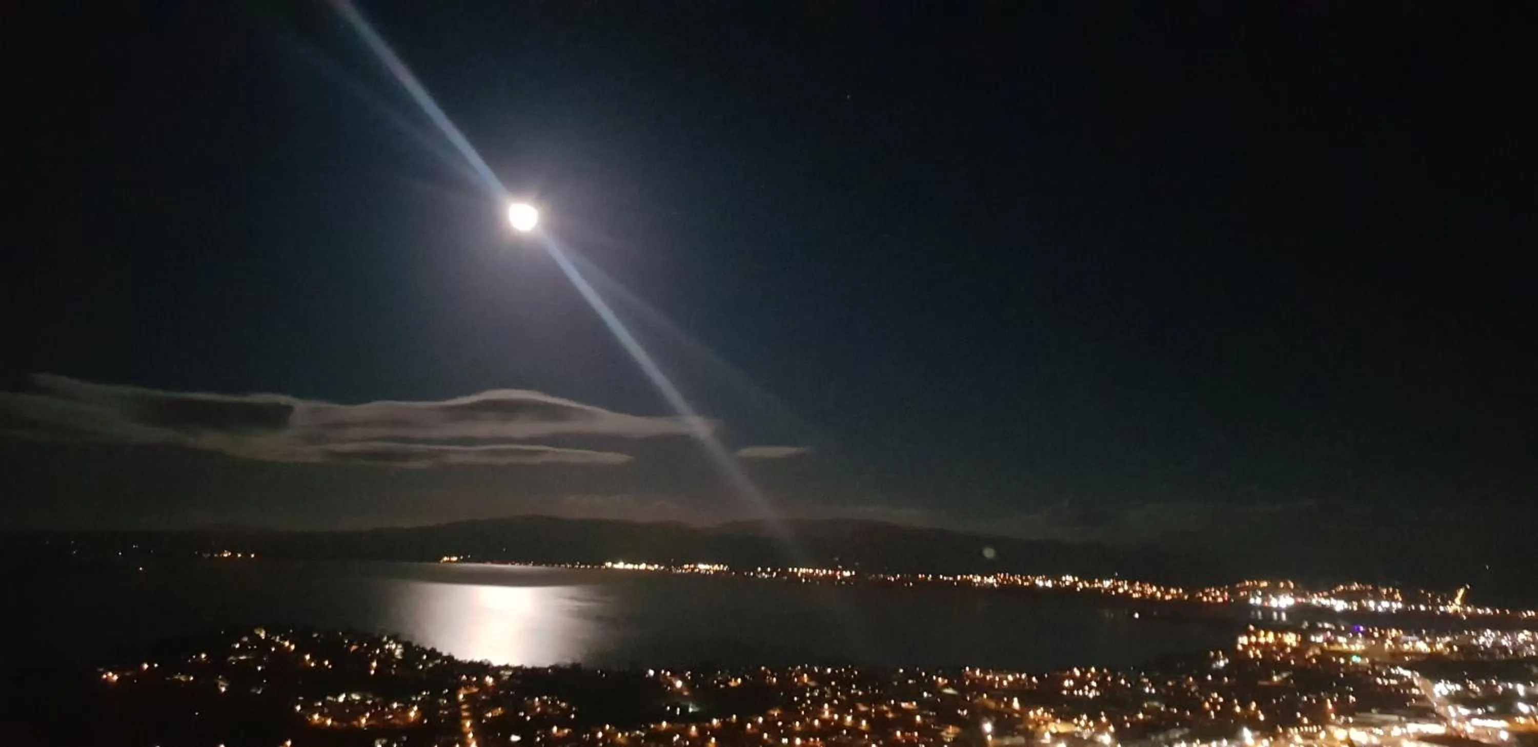 Night in Aorangi Mountain Lodge