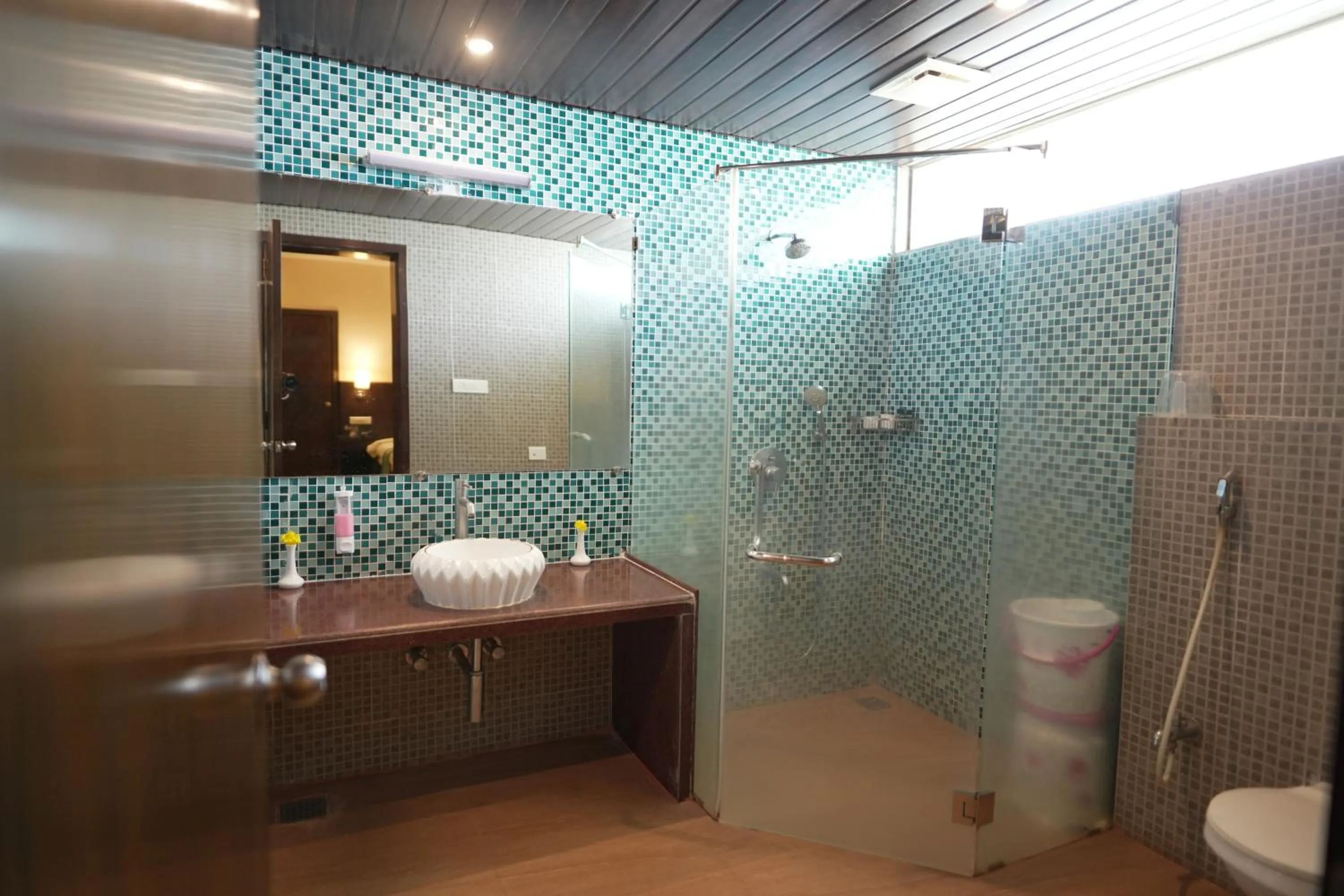 Bathroom in Greenleaf The Resort & Spa, Ganpatipule