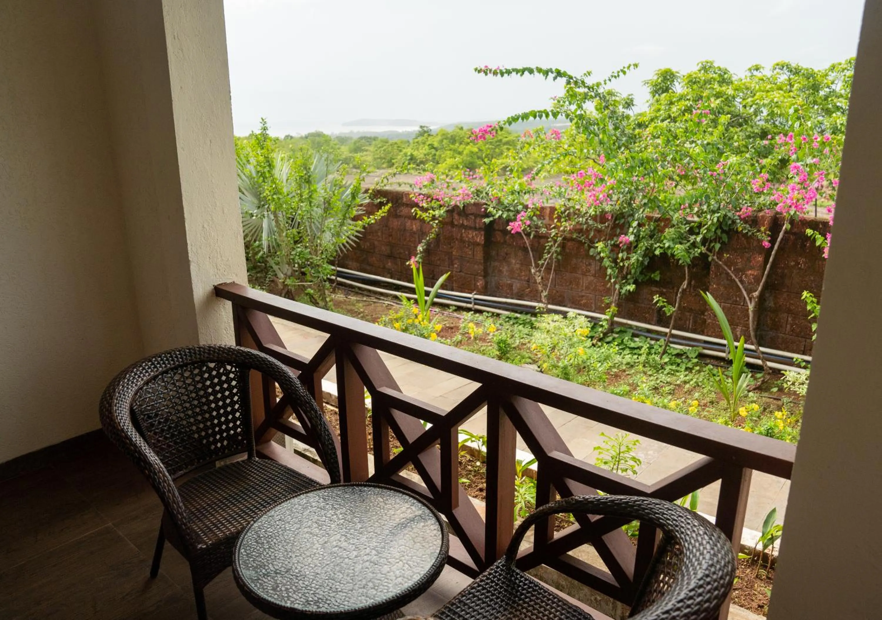 Balcony/Terrace in Greenleaf The Resort & Spa, Ganpatipule