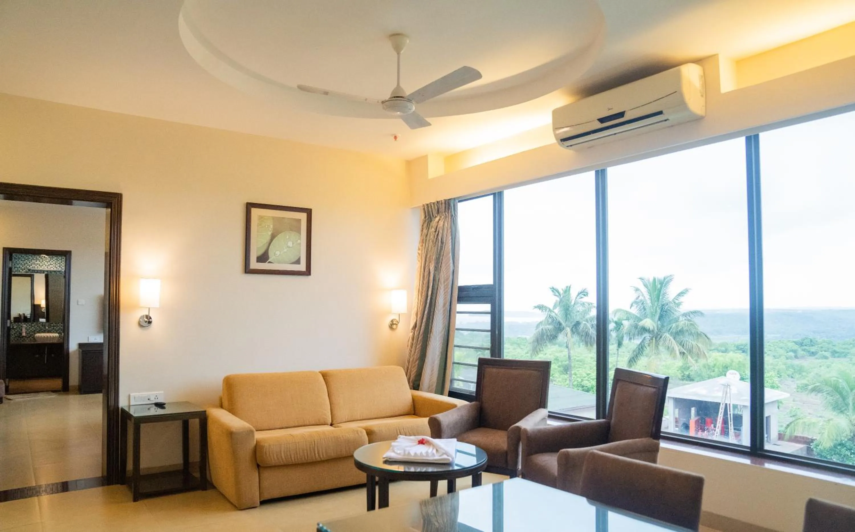 Living room in Greenleaf The Resort & Spa, Ganpatipule