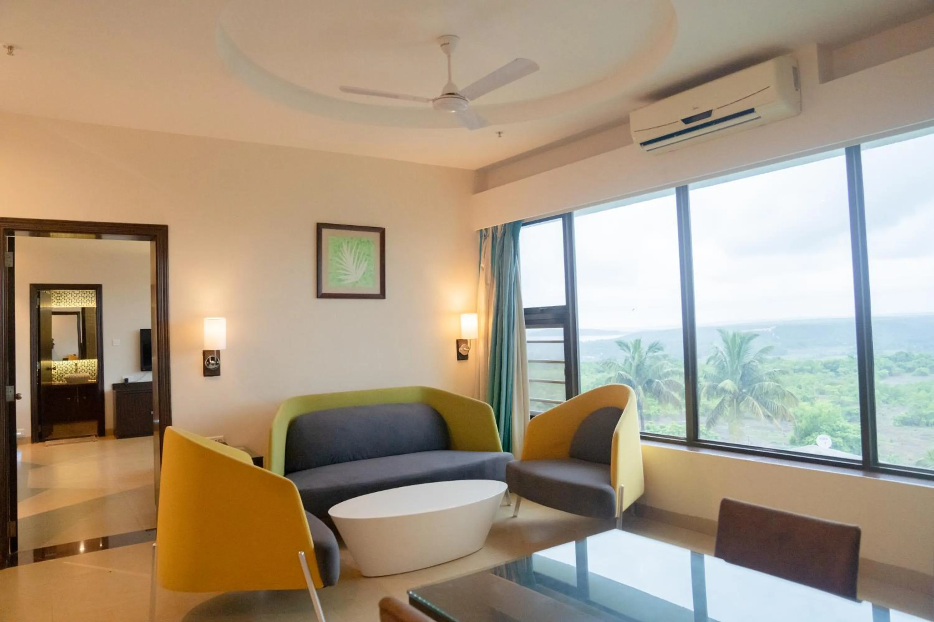 Living room in Greenleaf The Resort & Spa, Ganpatipule