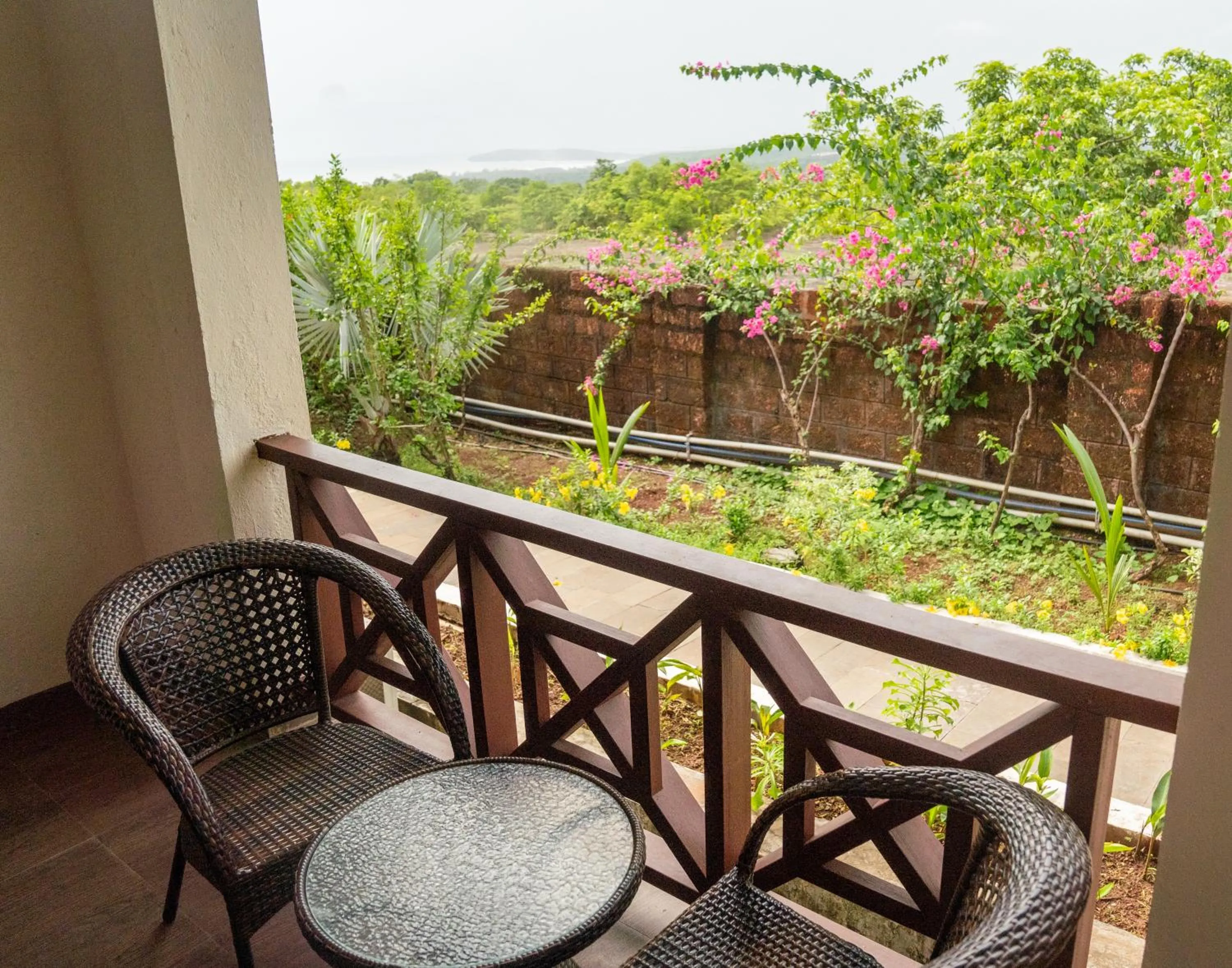 Balcony/Terrace in Greenleaf The Resort & Spa, Ganpatipule