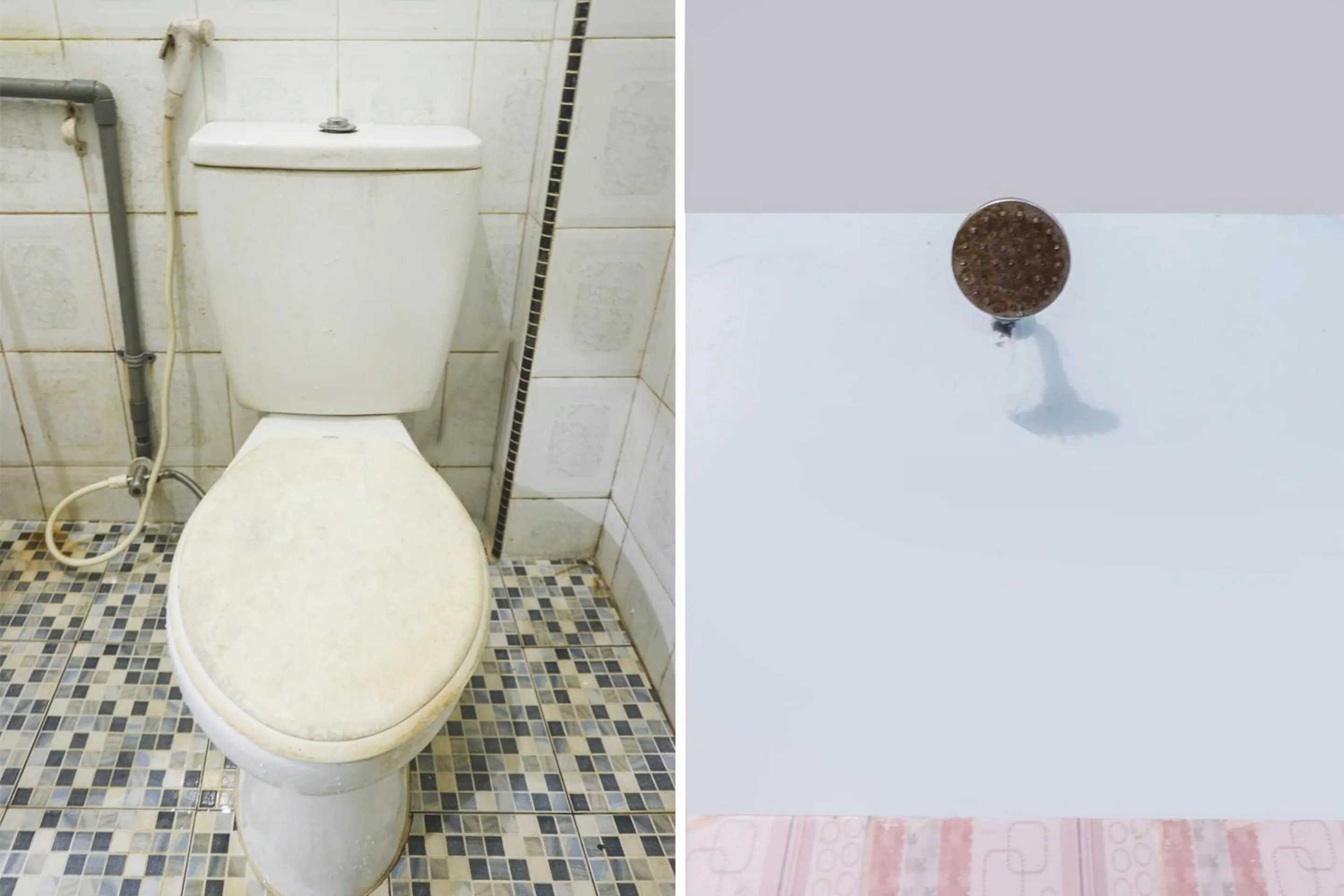 Bathroom in Hotel O Wr House Syariah BatamNearEast Coast Park