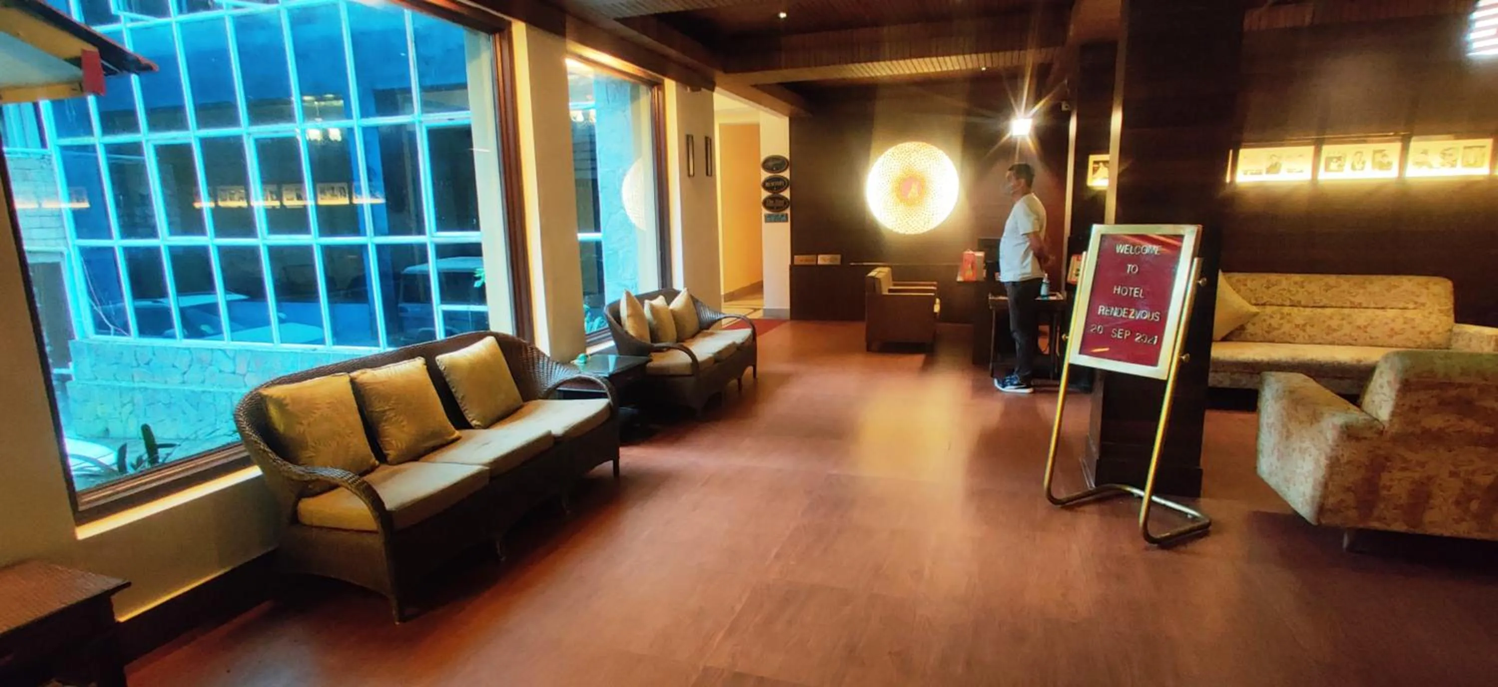 Lobby or reception in HOTEL RENDEZVOUS
