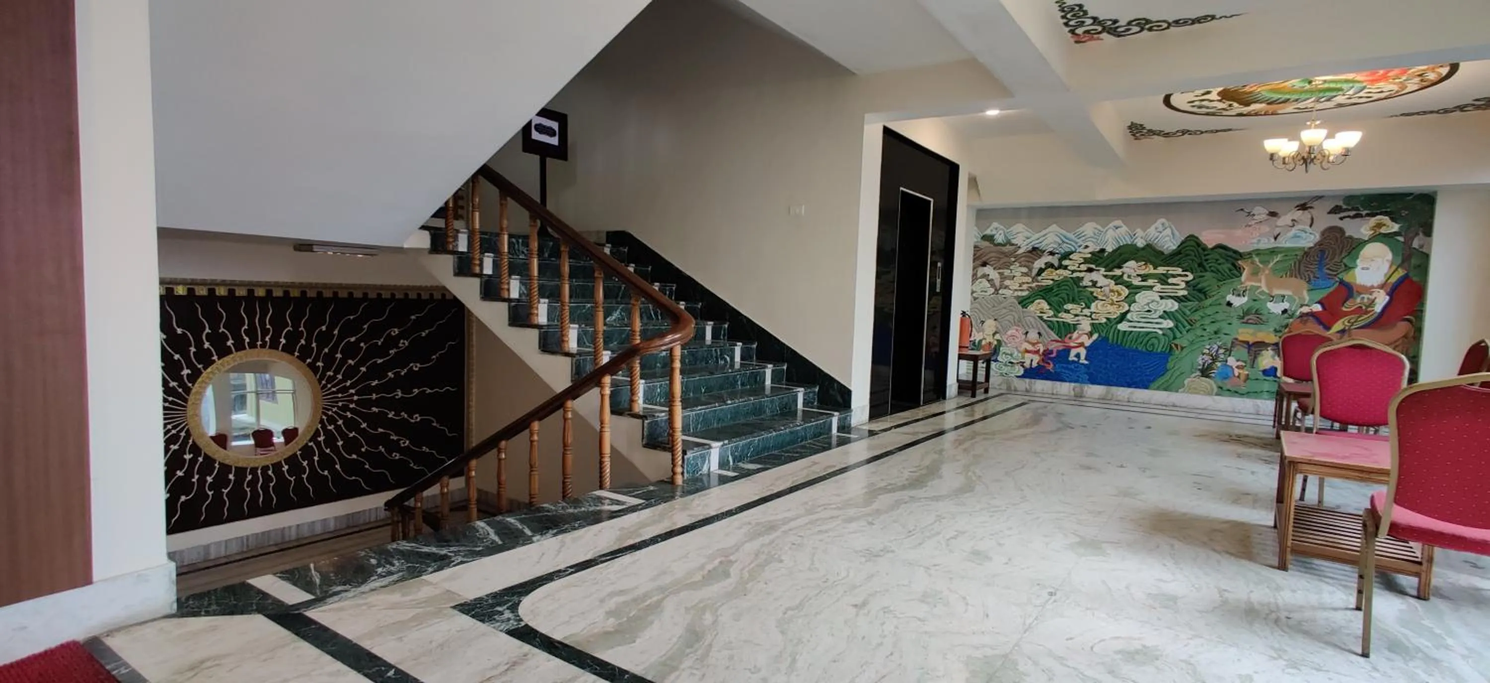 Seating area in HOTEL RENDEZVOUS