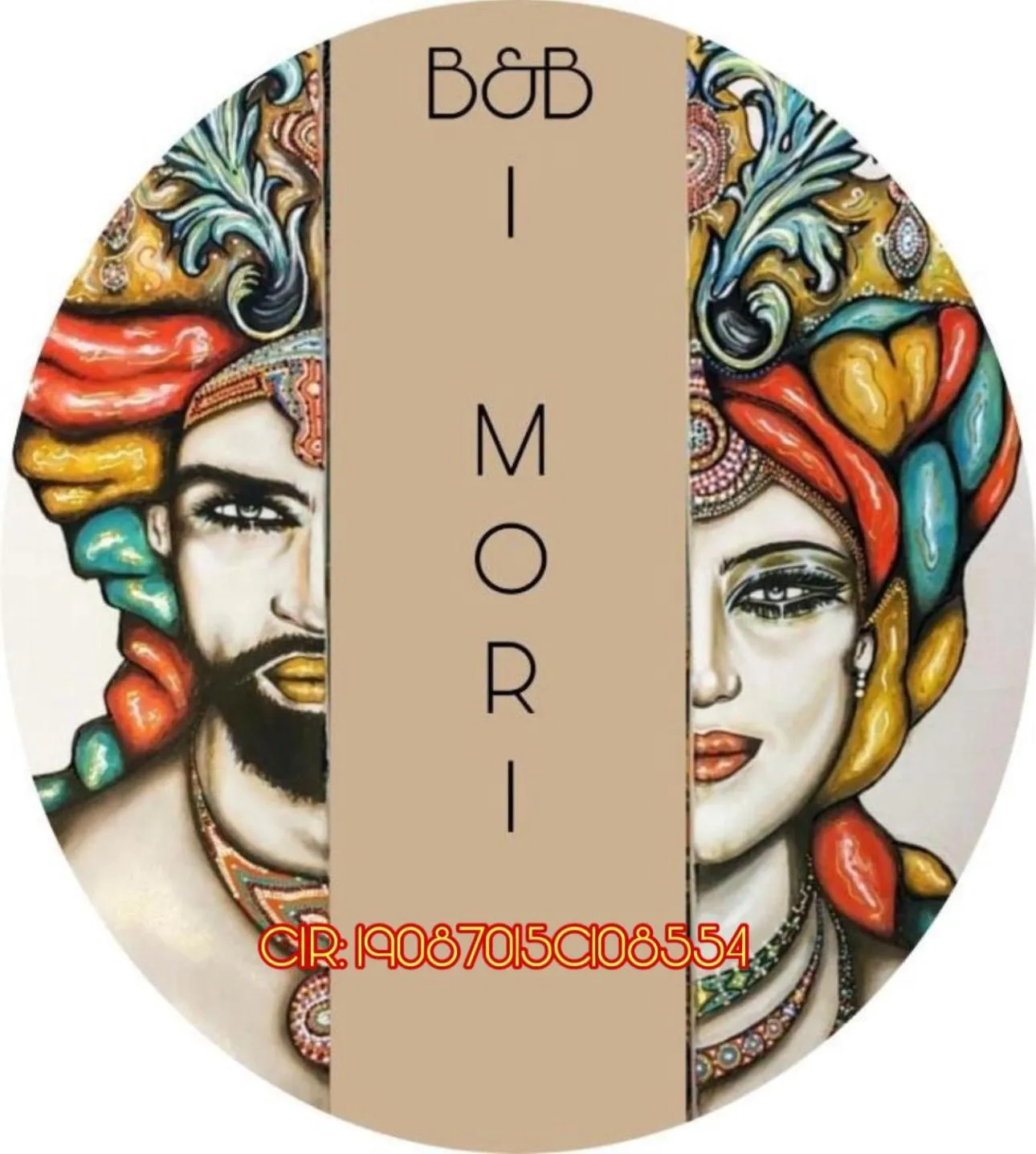 Decorative detail in B&B i MORI