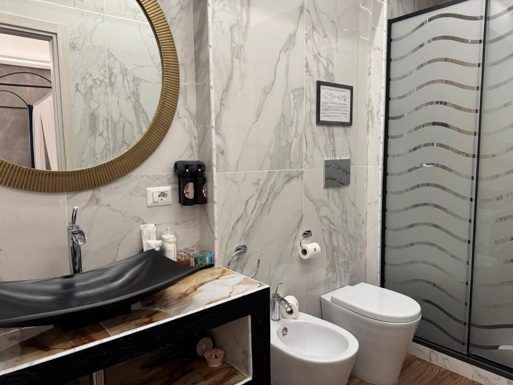 Toilet in B&B i MORI