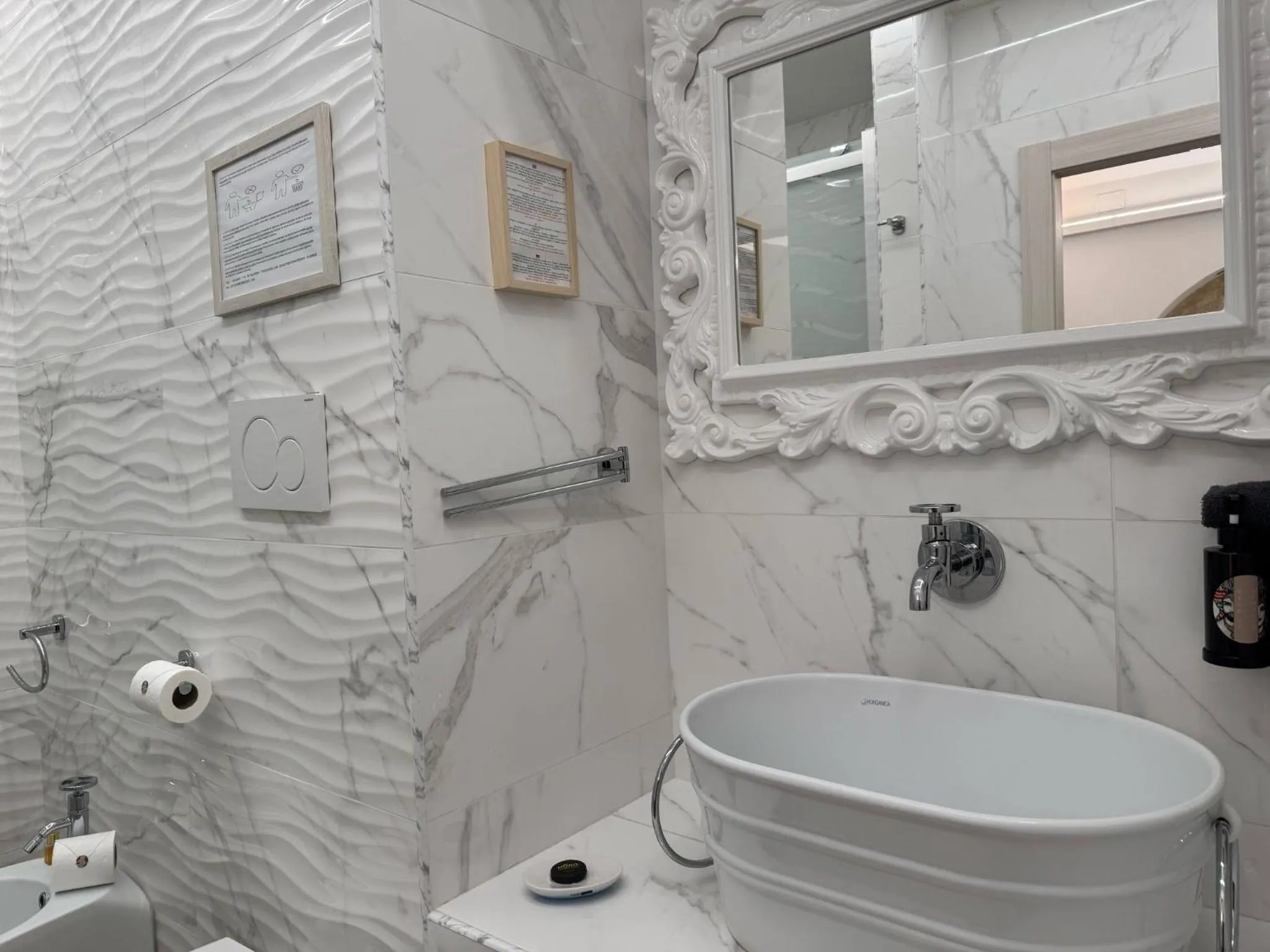 Bathroom in B&B i MORI