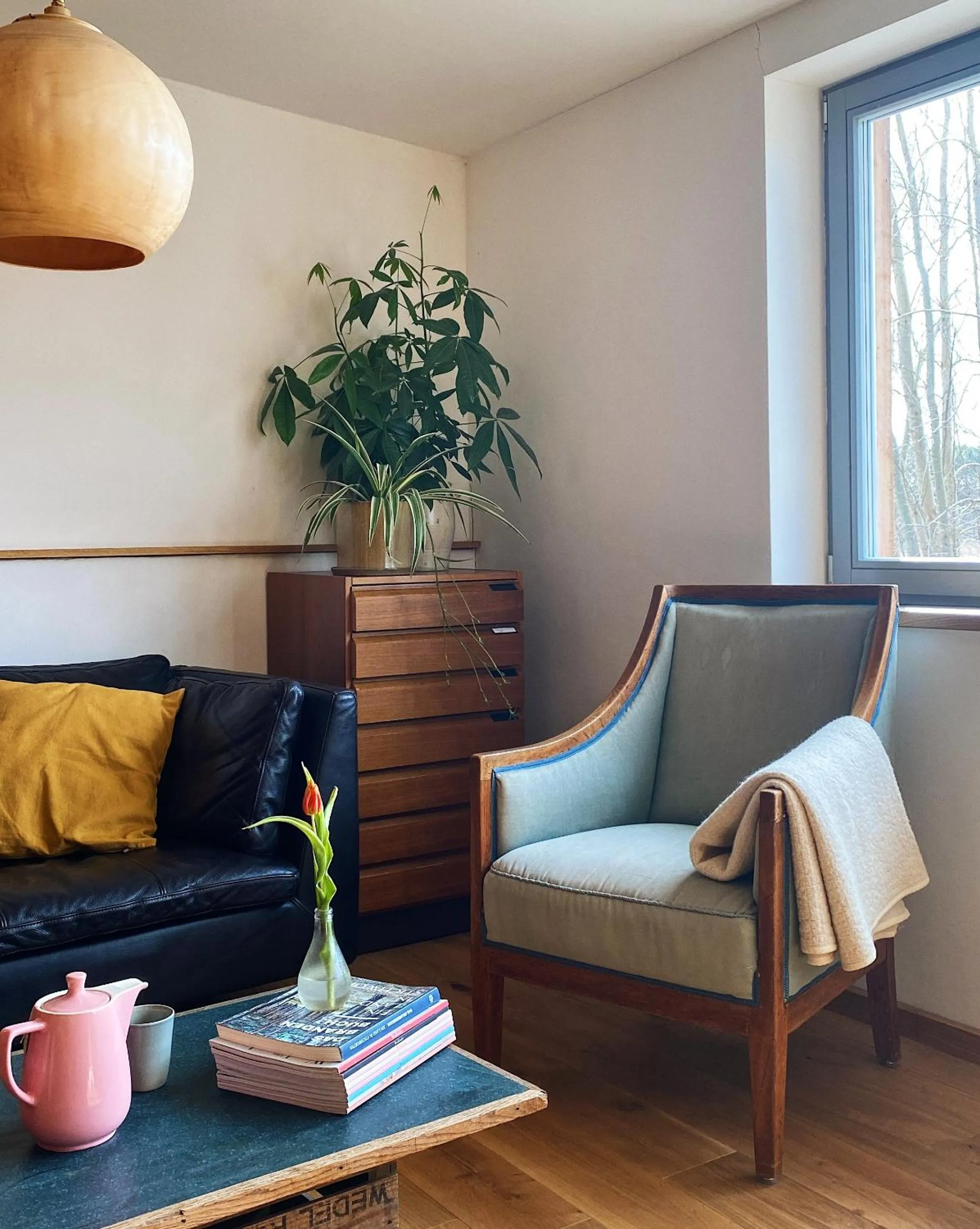 Living room in Gasthaus Canow