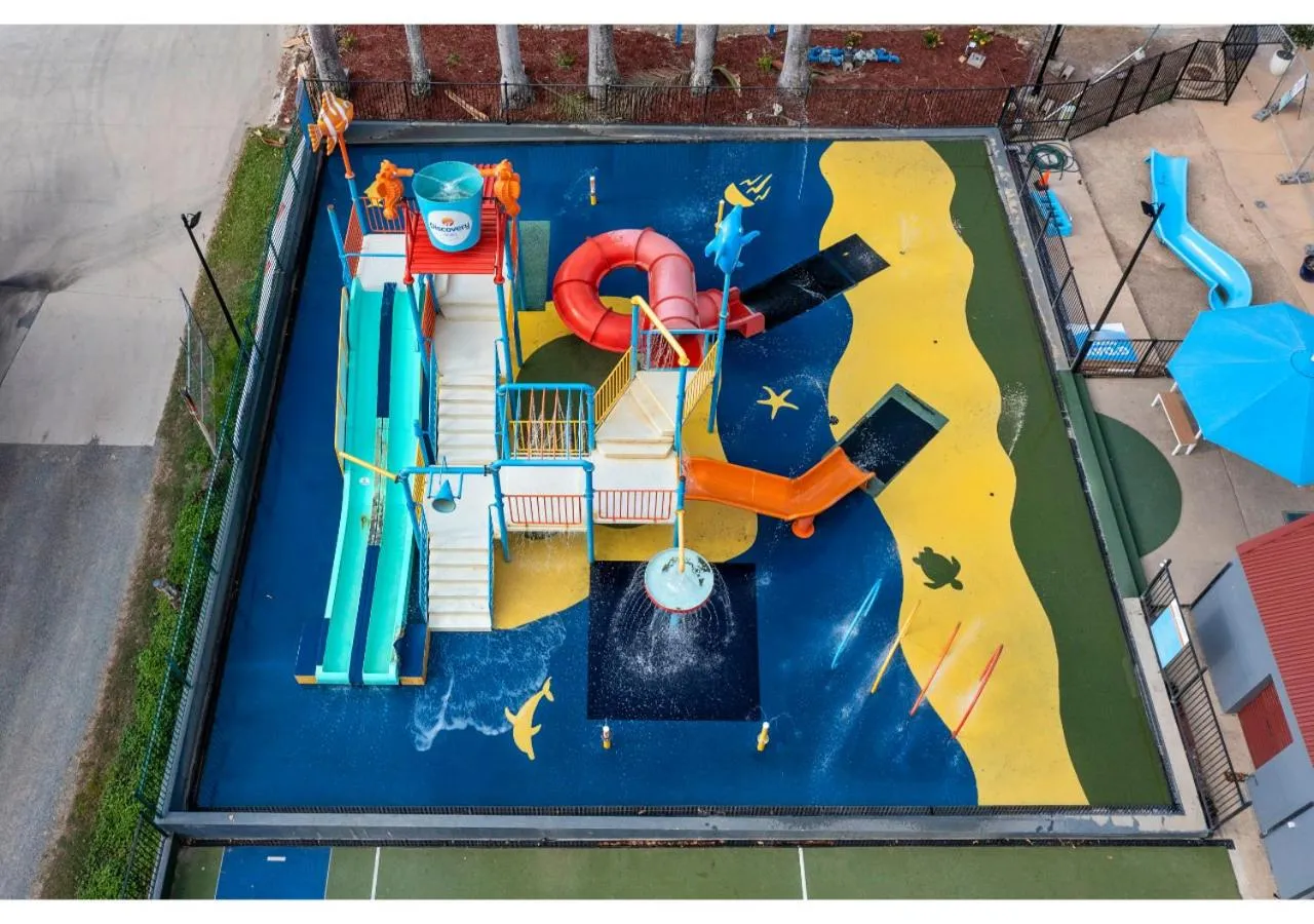 Aqua park in Discovery Parks - Airlie Beach