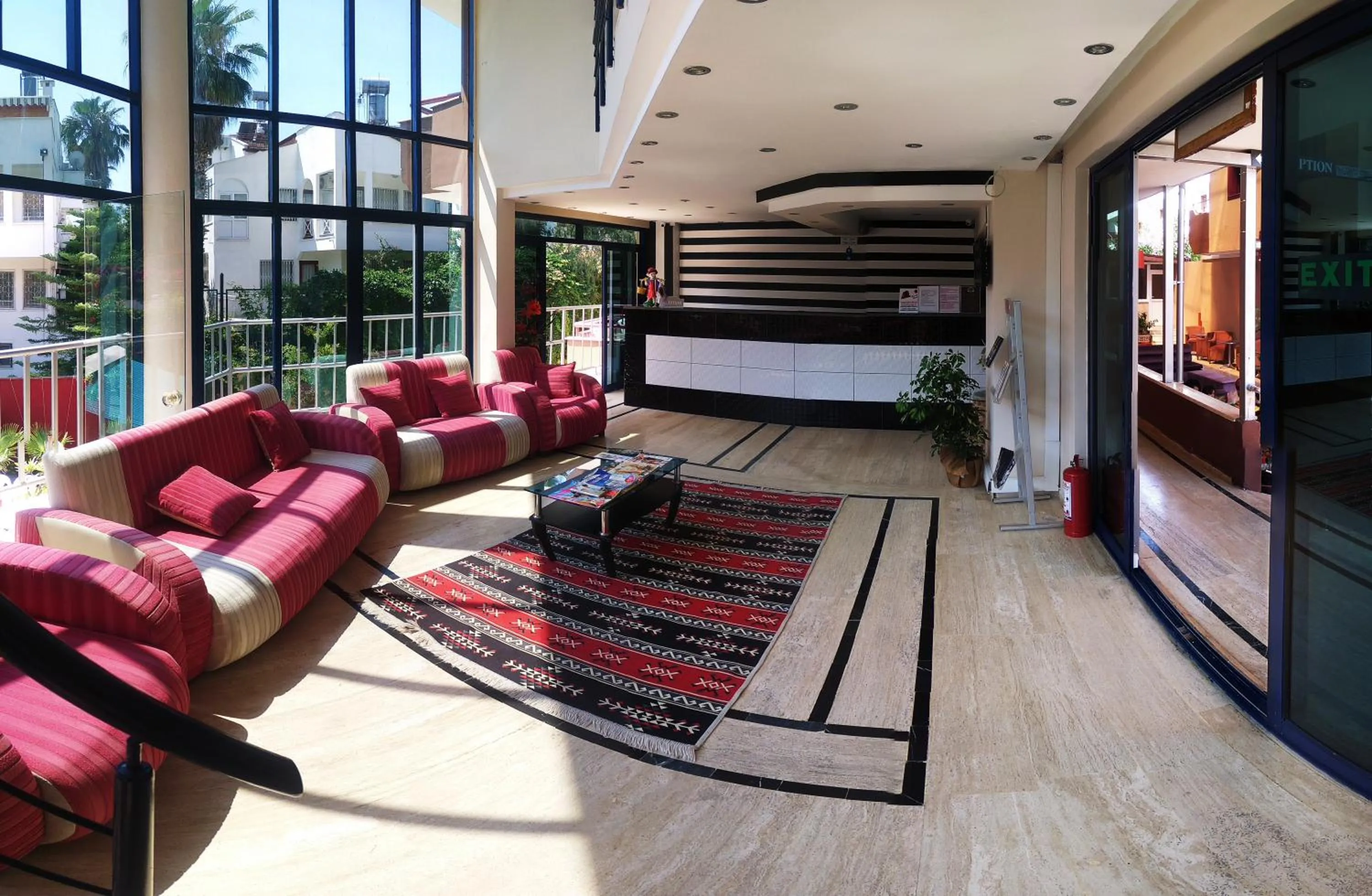 Lobby or reception in HİMEROS BEACH HOTEL