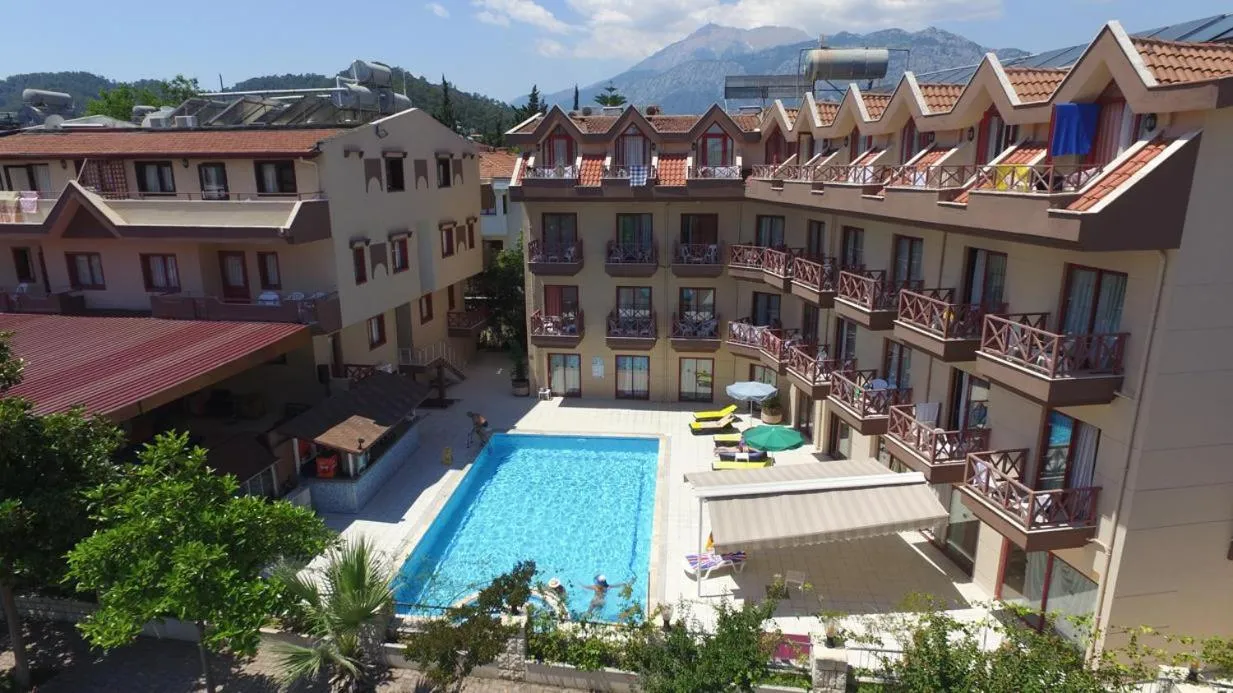 Swimming pool in HİMEROS BEACH HOTEL