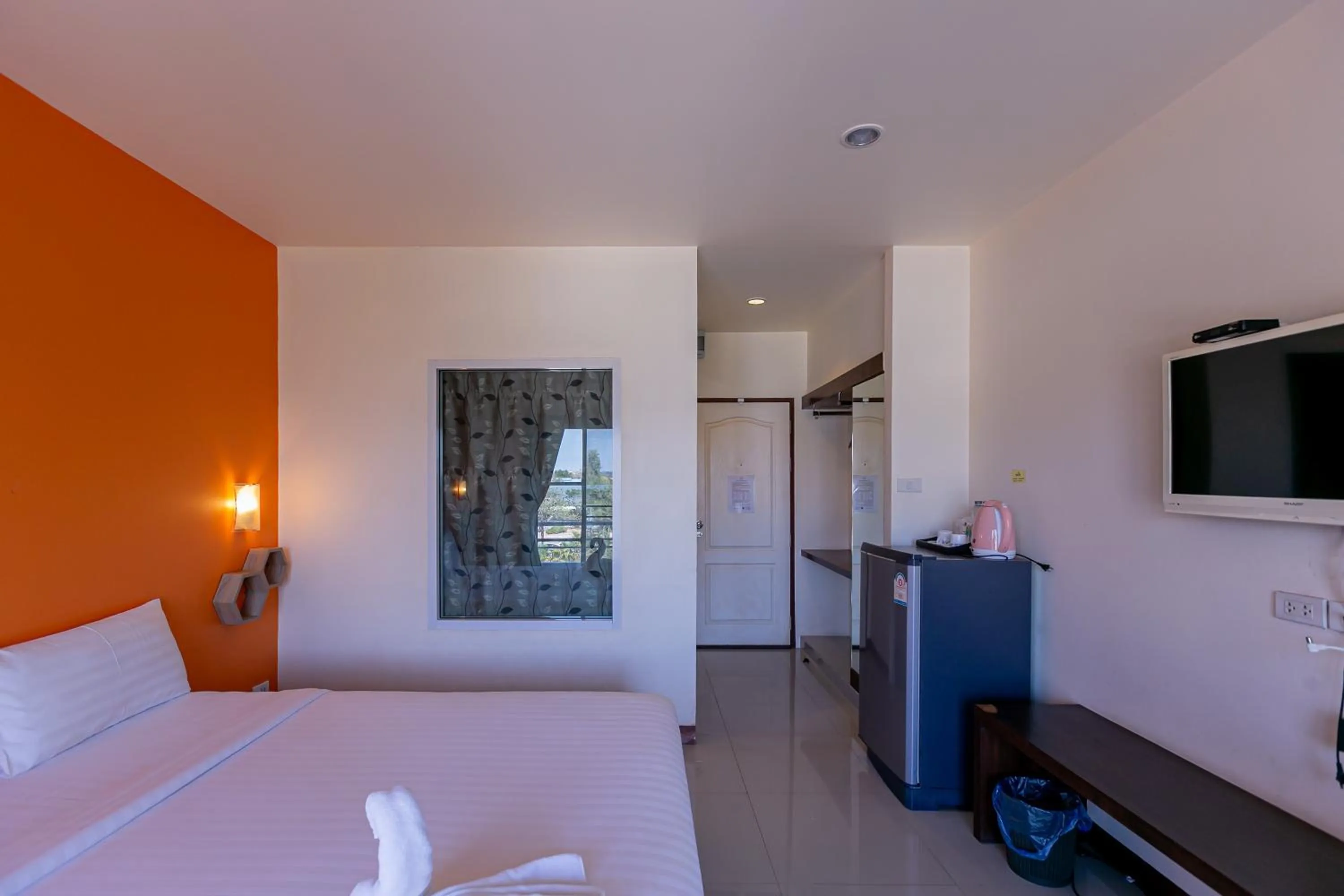 Bed in Panwalee Hotel