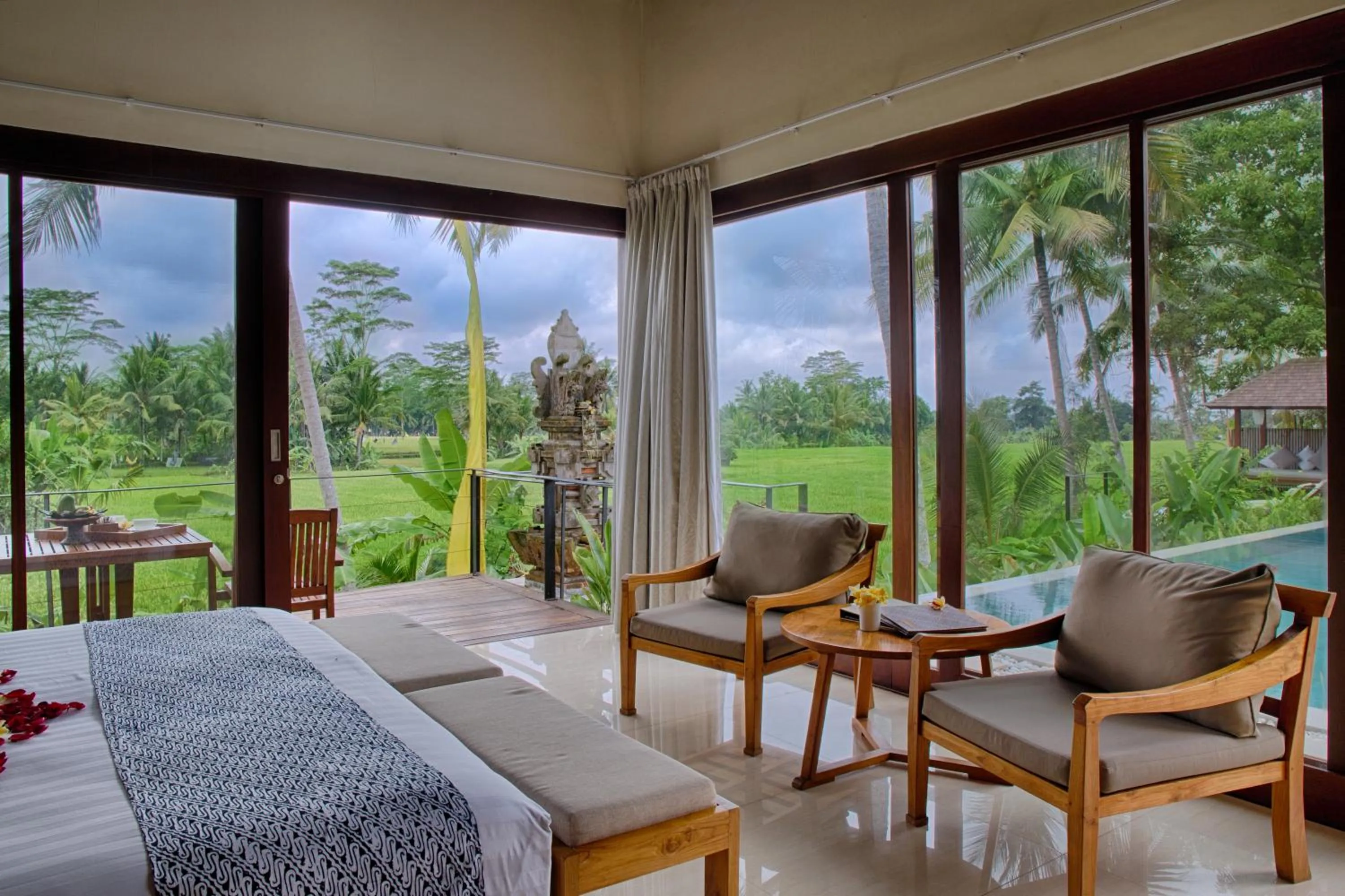 View (from property/room), Bed in Santun Luxury Private Villas