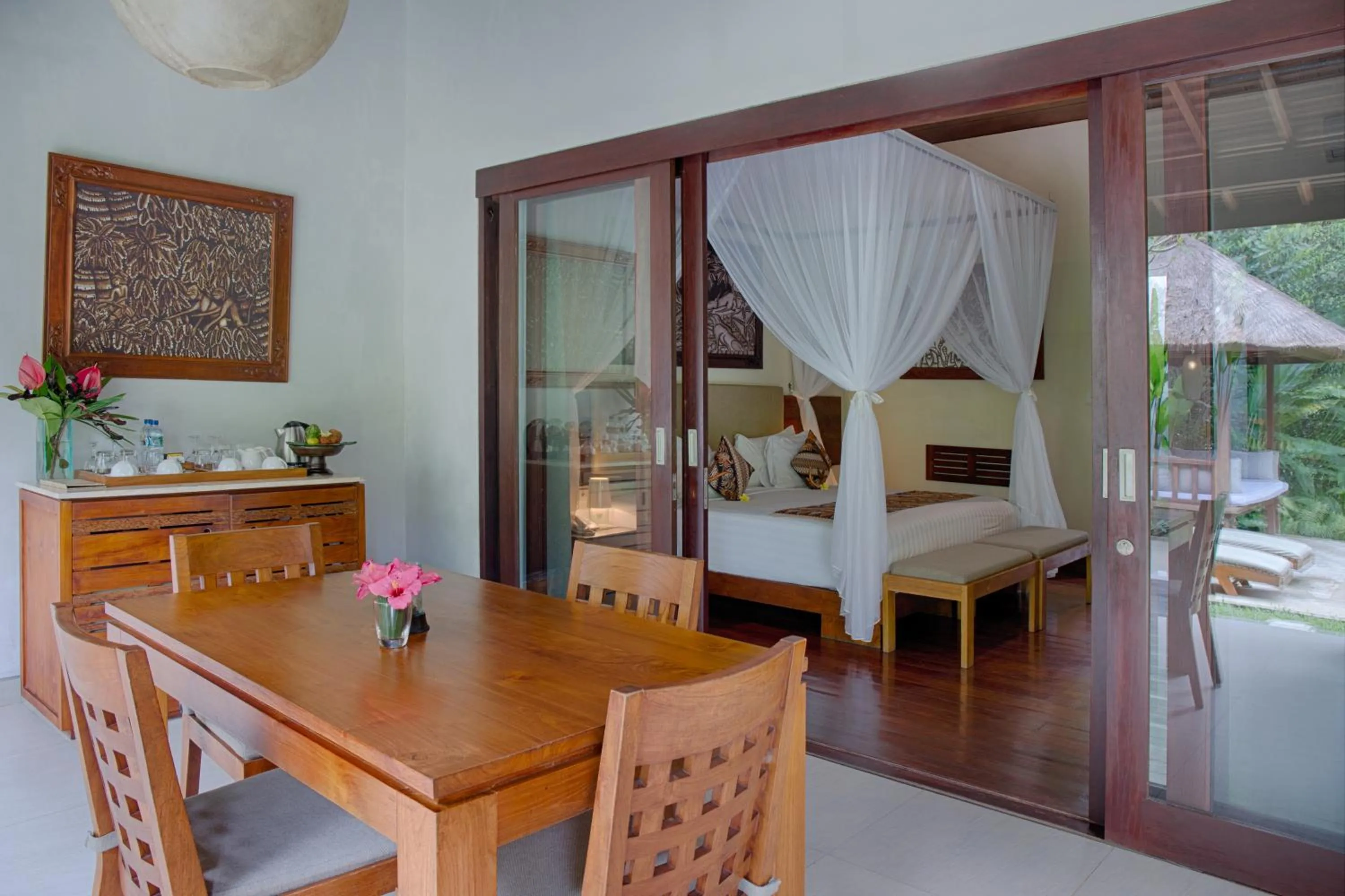 Dining area in Santun Luxury Private Villas