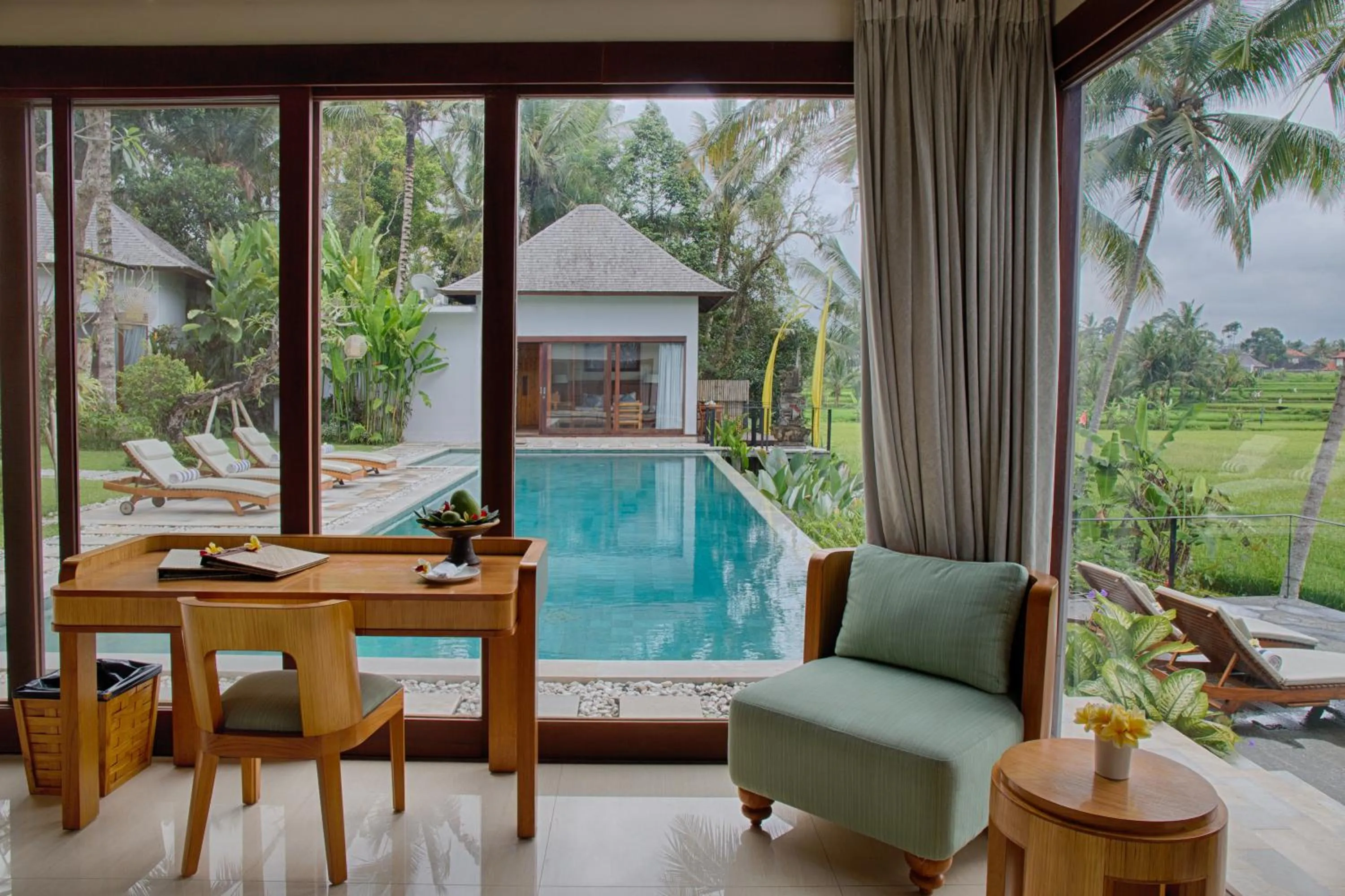 Pool view in Santun Luxury Private Villas