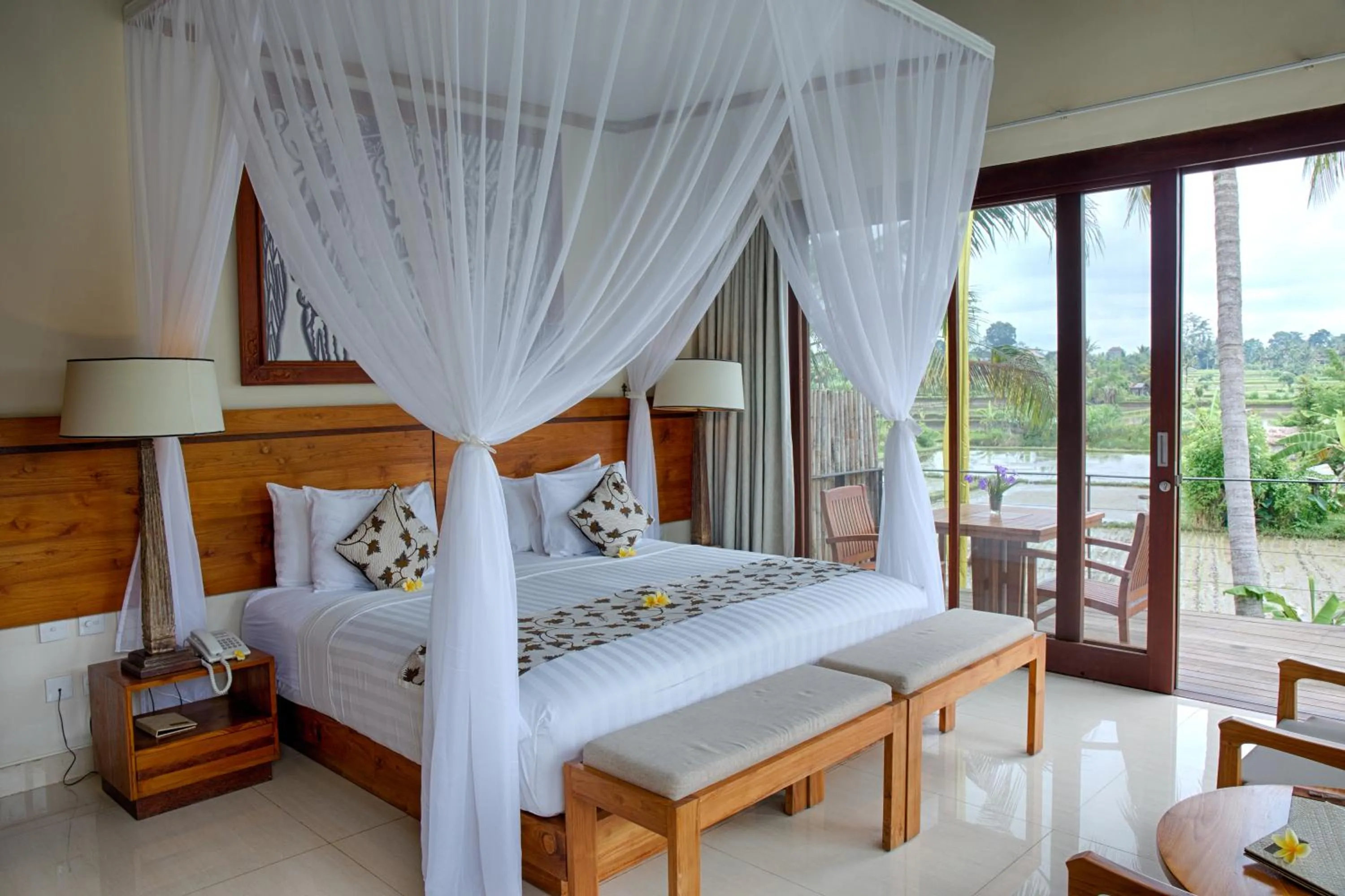 Bed in Santun Luxury Private Villas