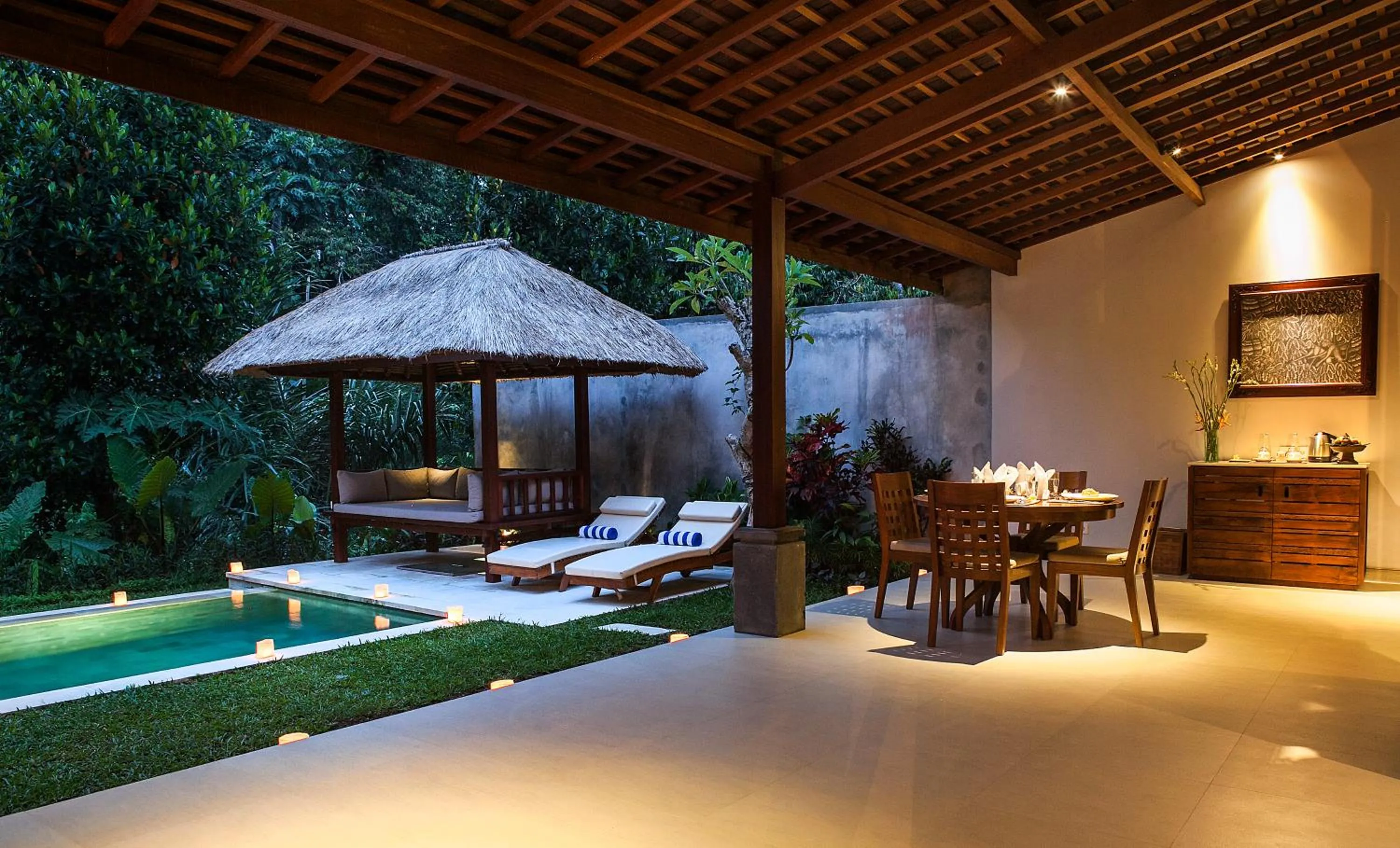 Area and facilities in Santun Luxury Private Villas