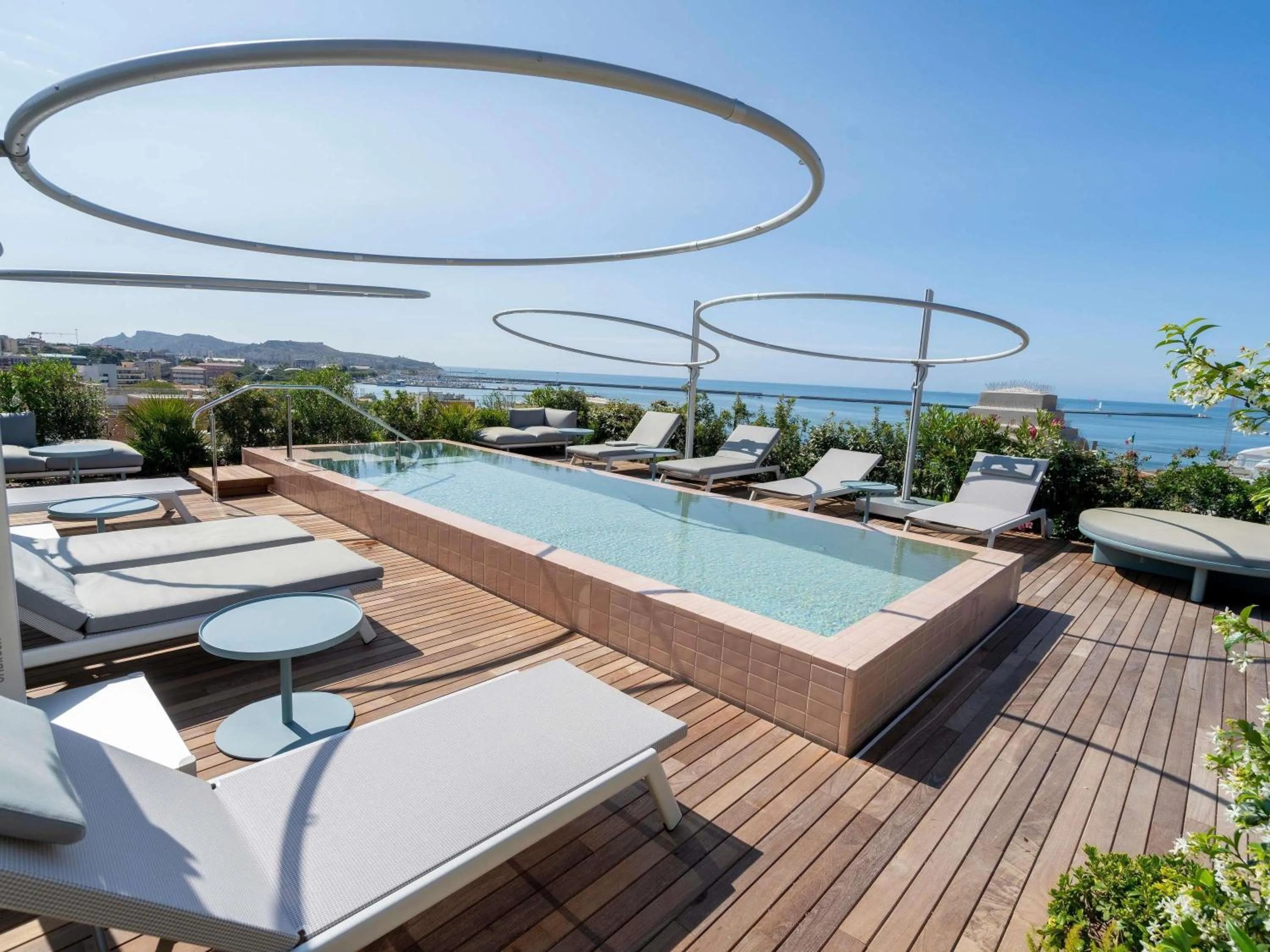 Pool view in Palazzo Tirso MGallery Cagliari