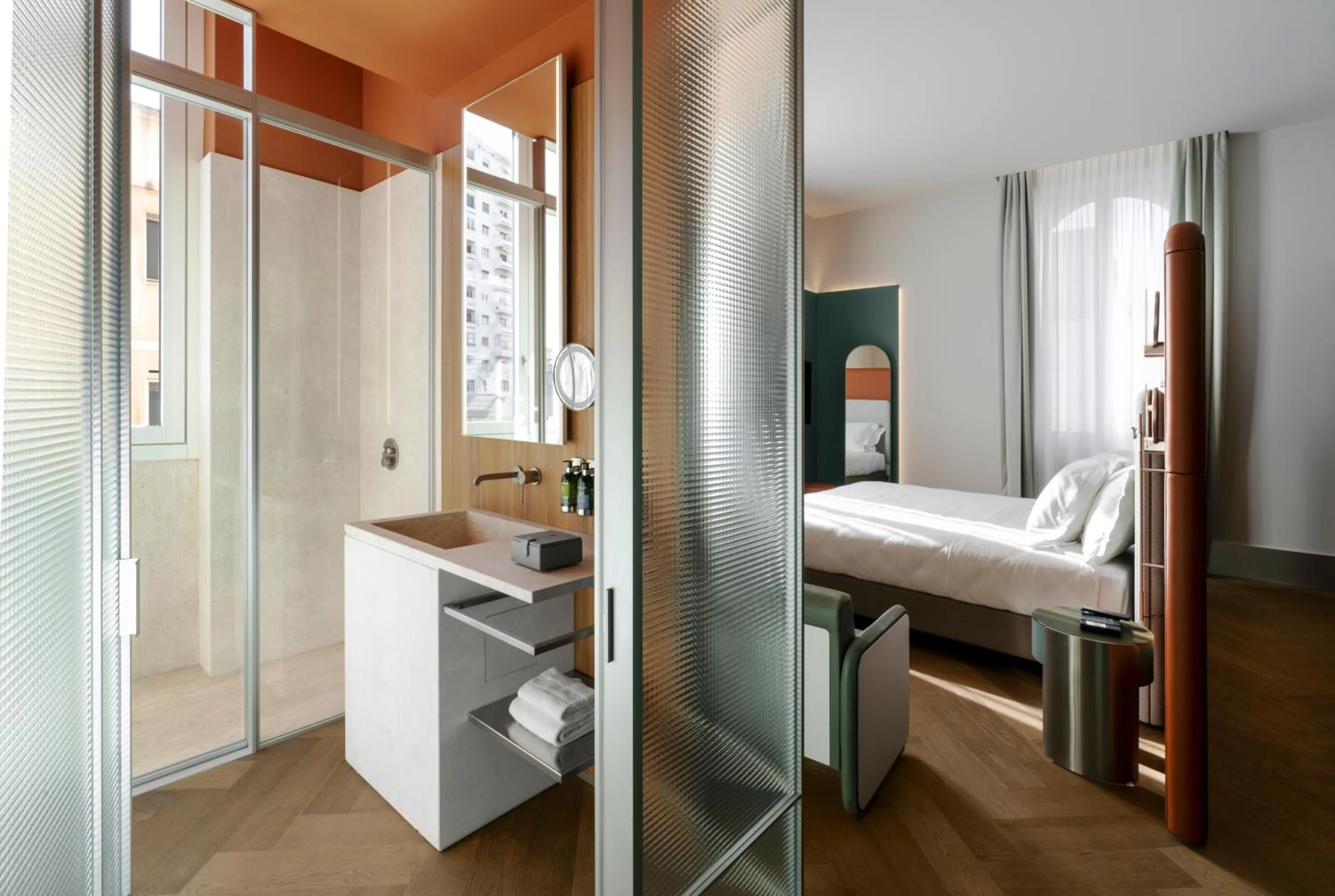 Bed in Palazzo Tirso MGallery Cagliari