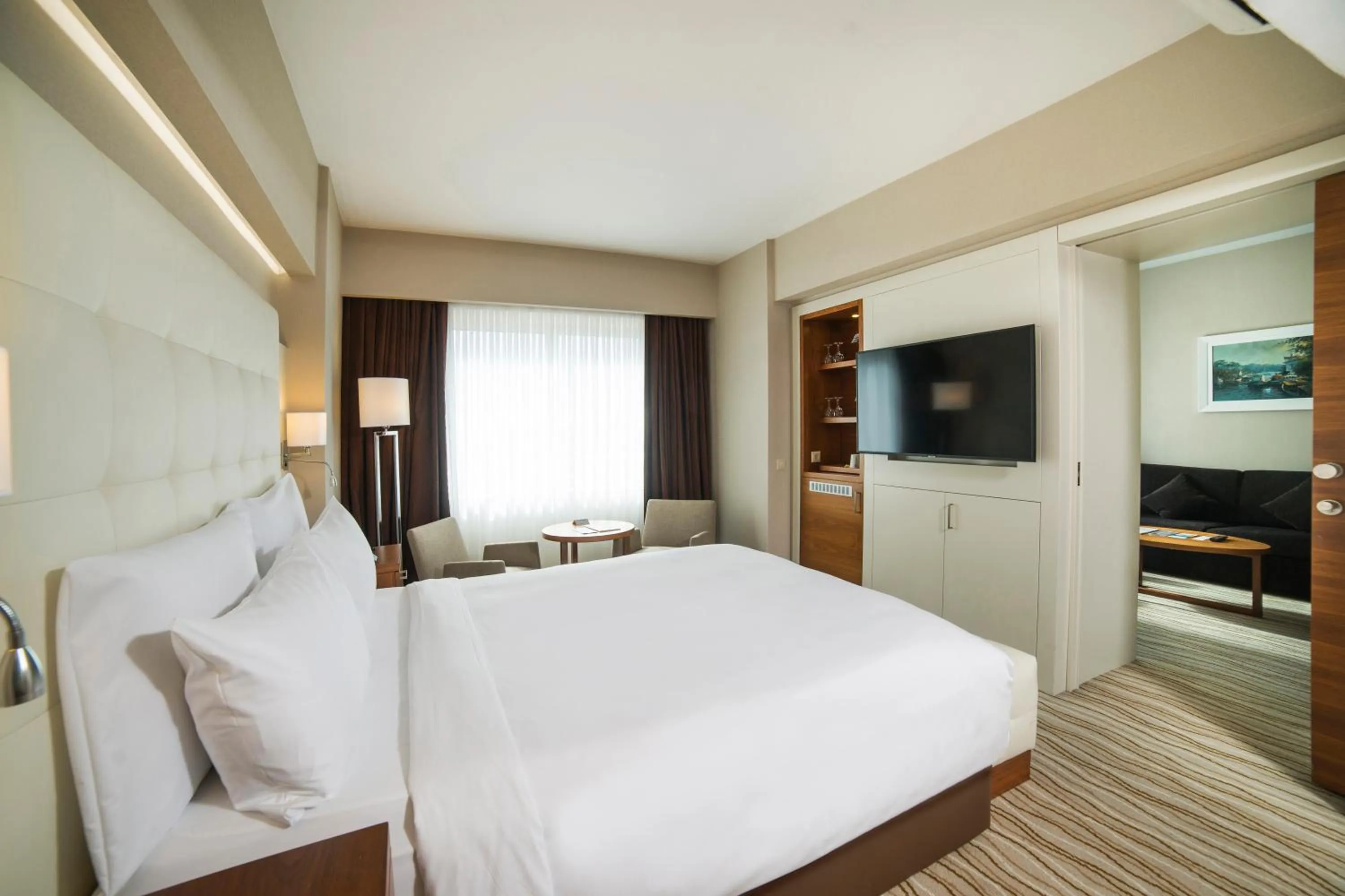 Bed in Radisson Hotel President Old Town Istanbul