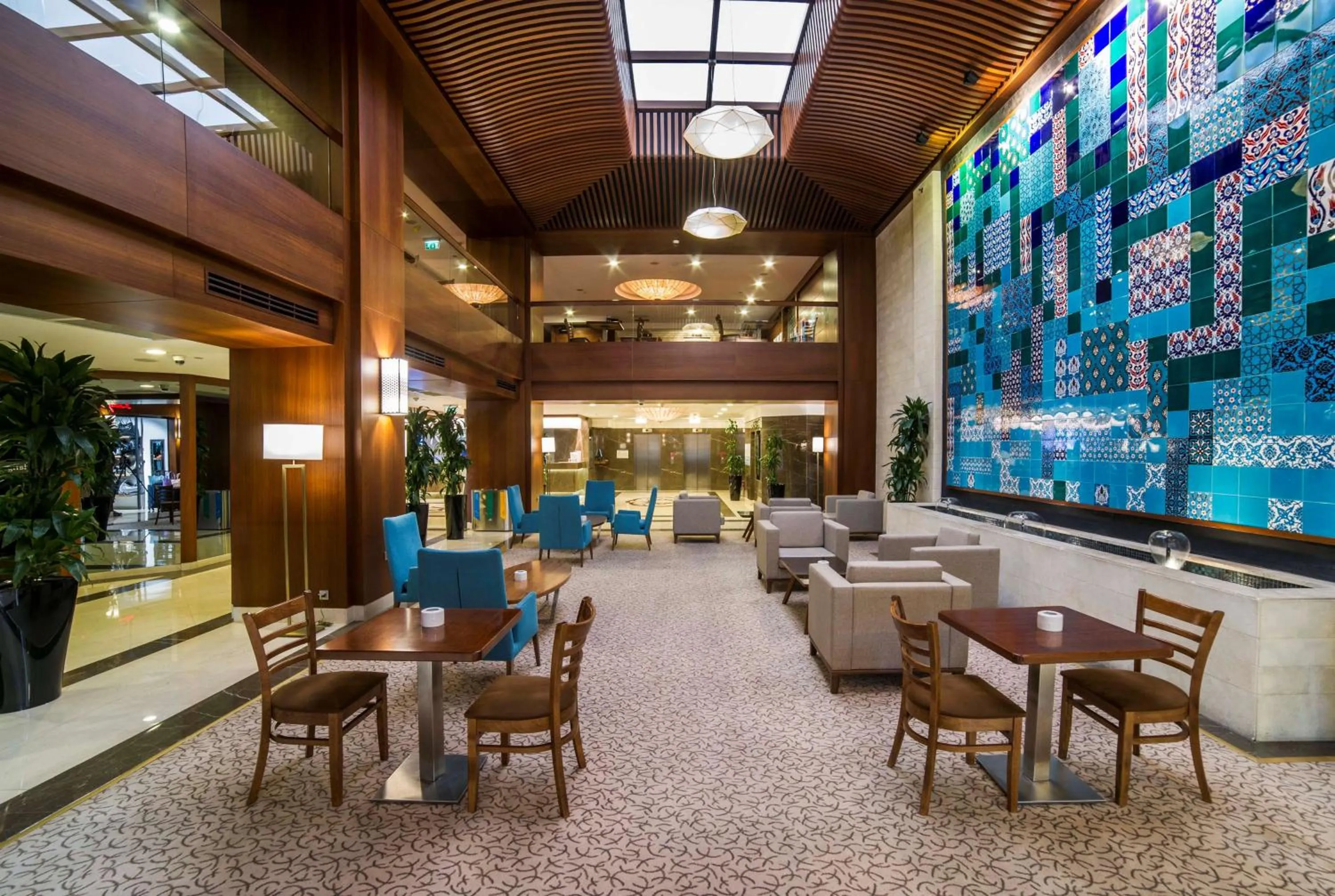 Seating area in Radisson Hotel President Old Town Istanbul