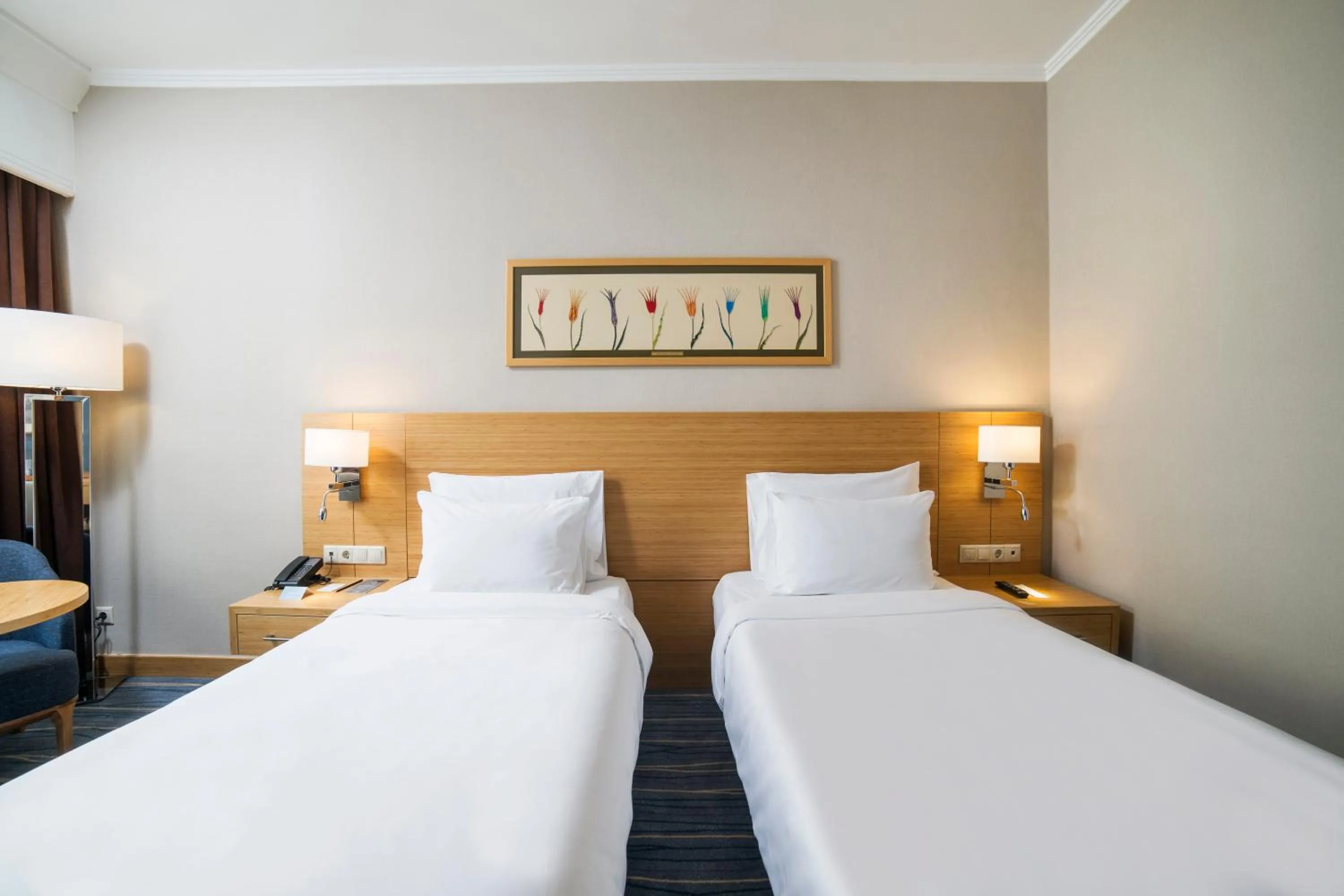 Bed in Radisson Hotel President Old Town Istanbul