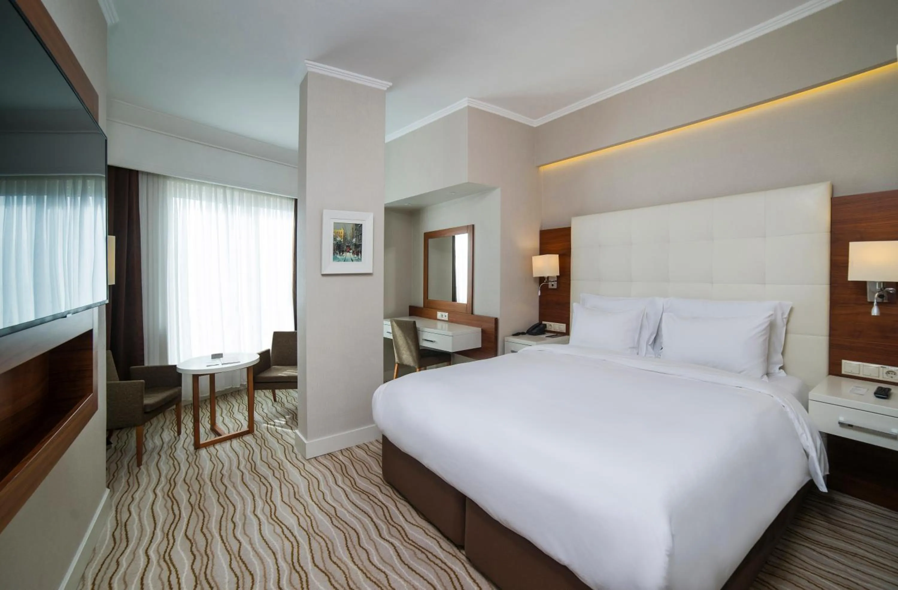 Bed in Radisson Hotel President Old Town Istanbul