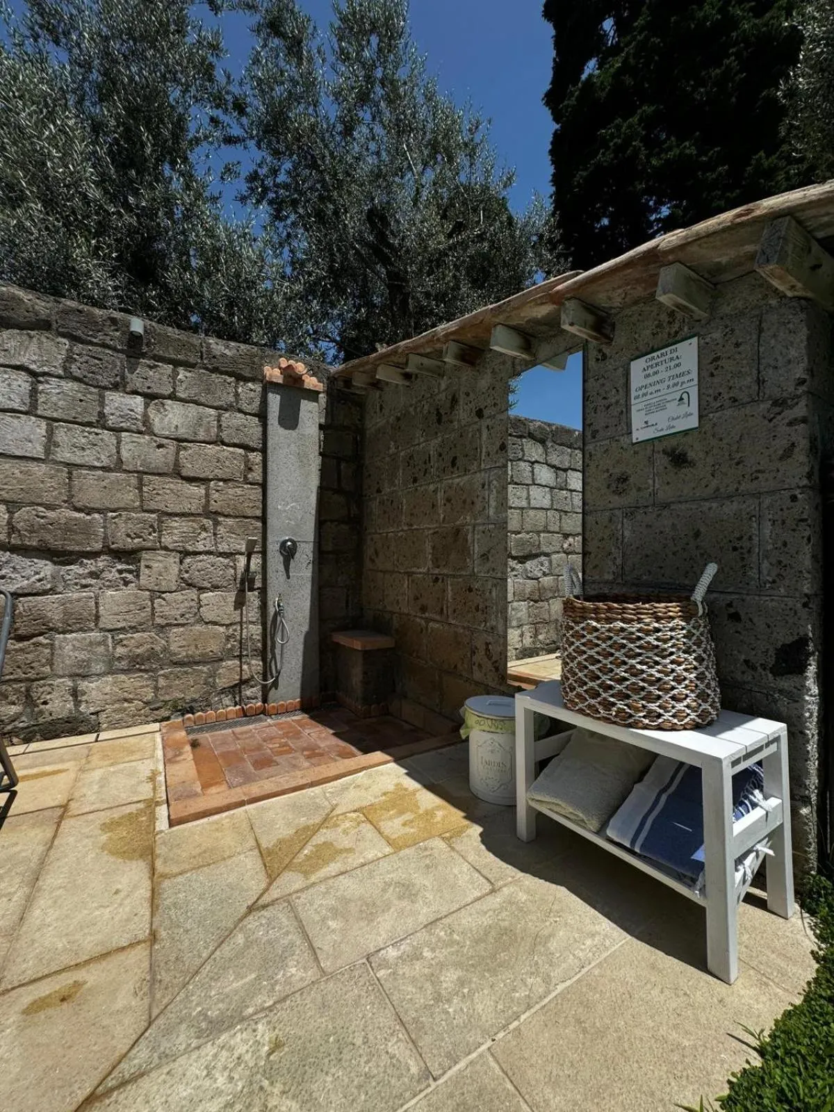 Swimming pool in Chalet Lidia