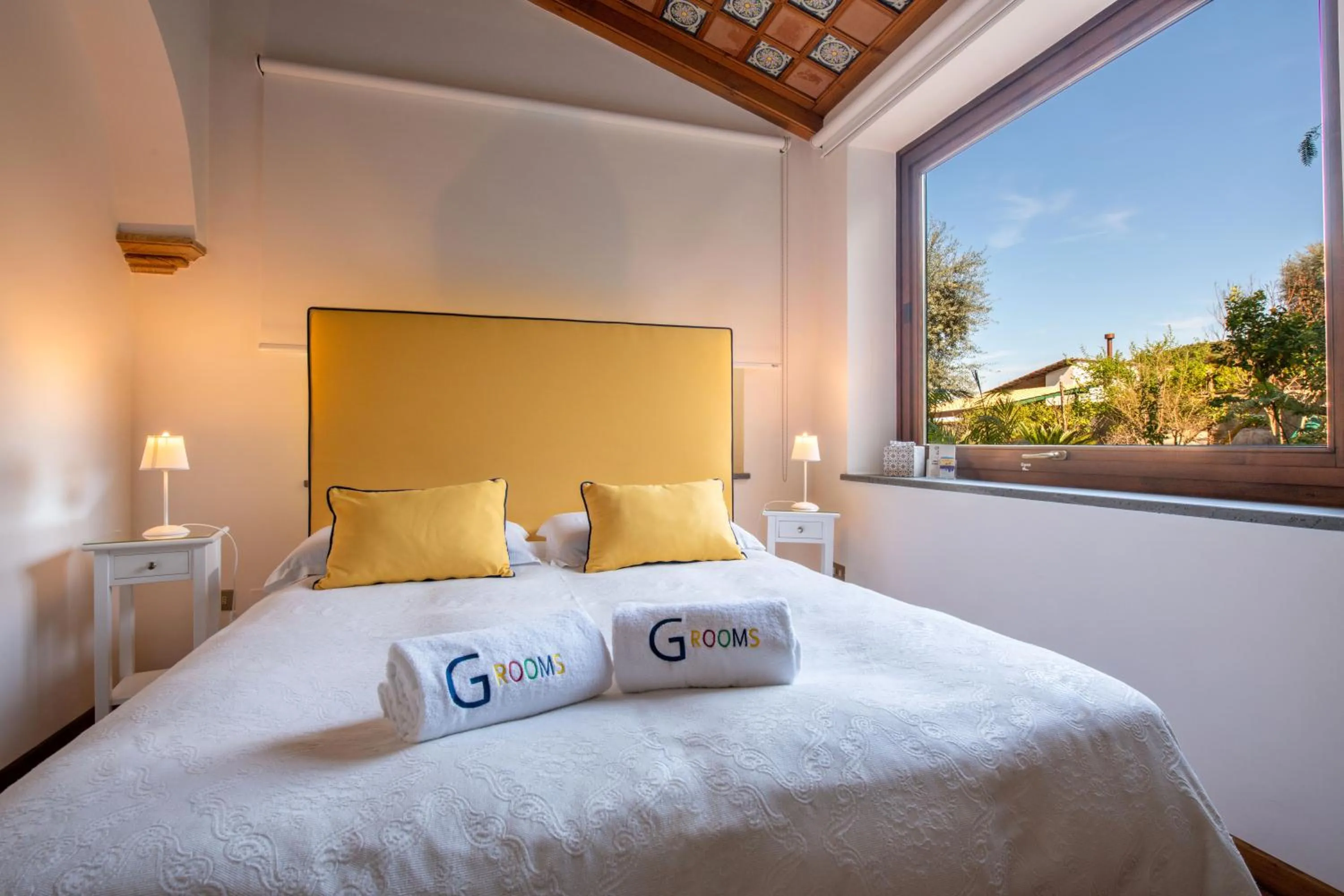 View (from property/room), Bed in Chalet Lidia