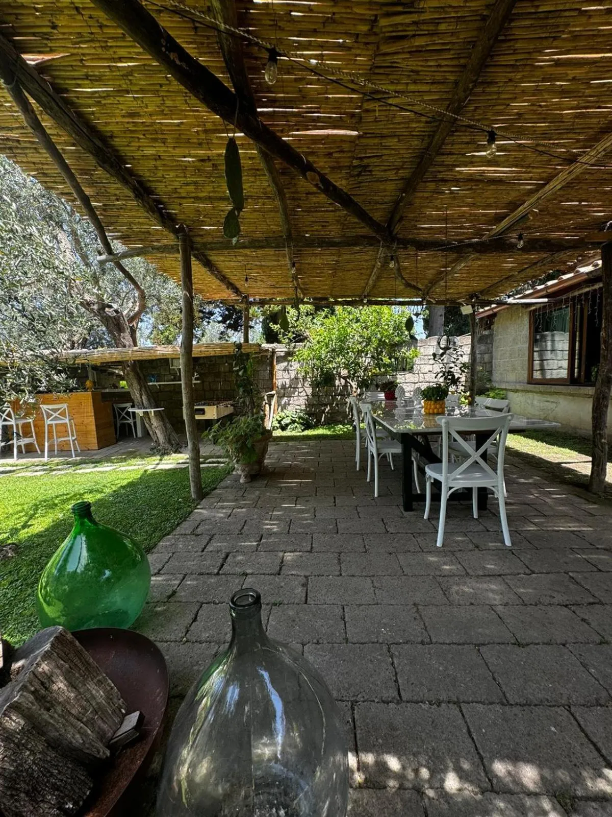 Swimming pool in Chalet Lidia