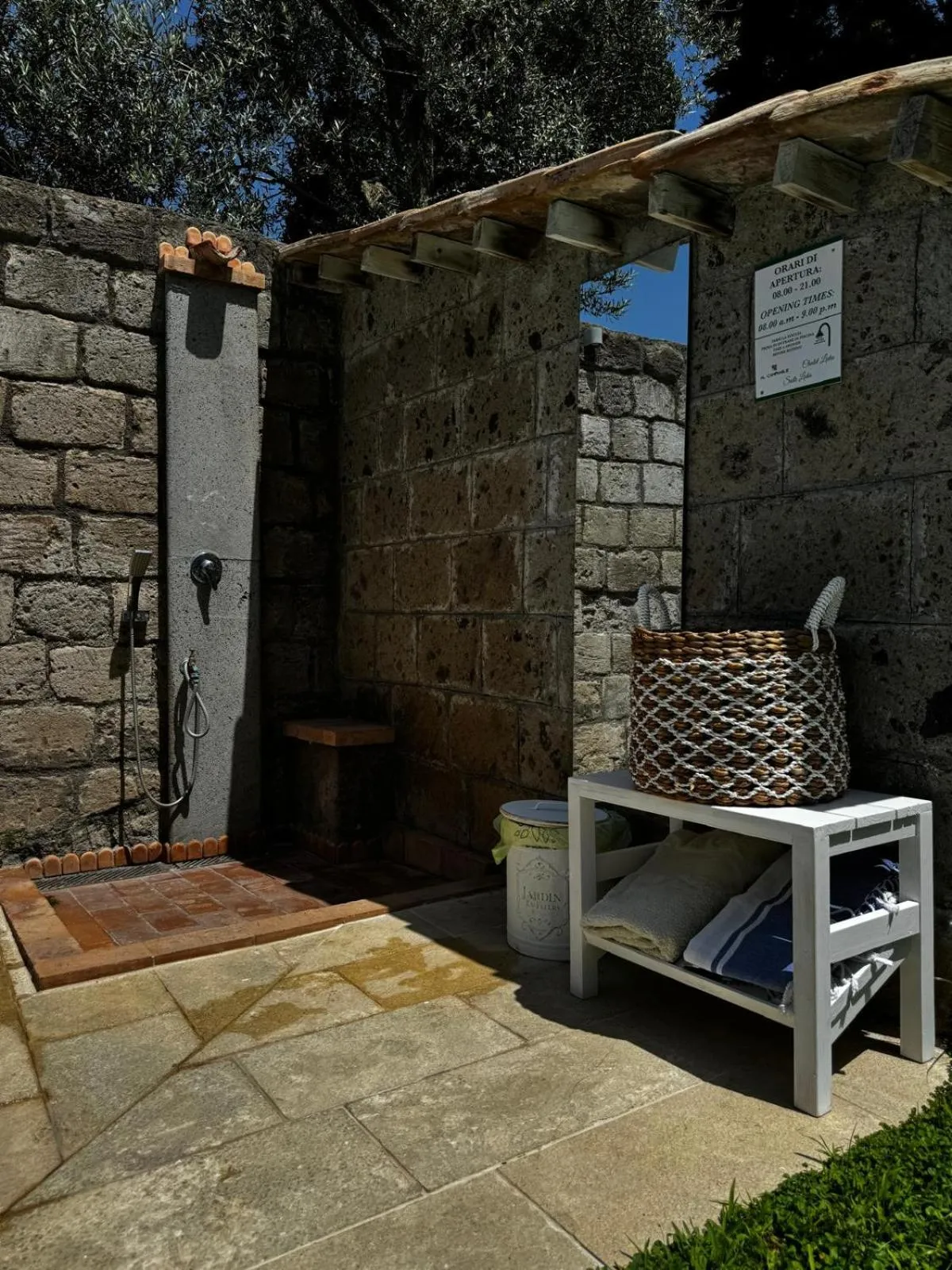 Swimming pool in Chalet Lidia