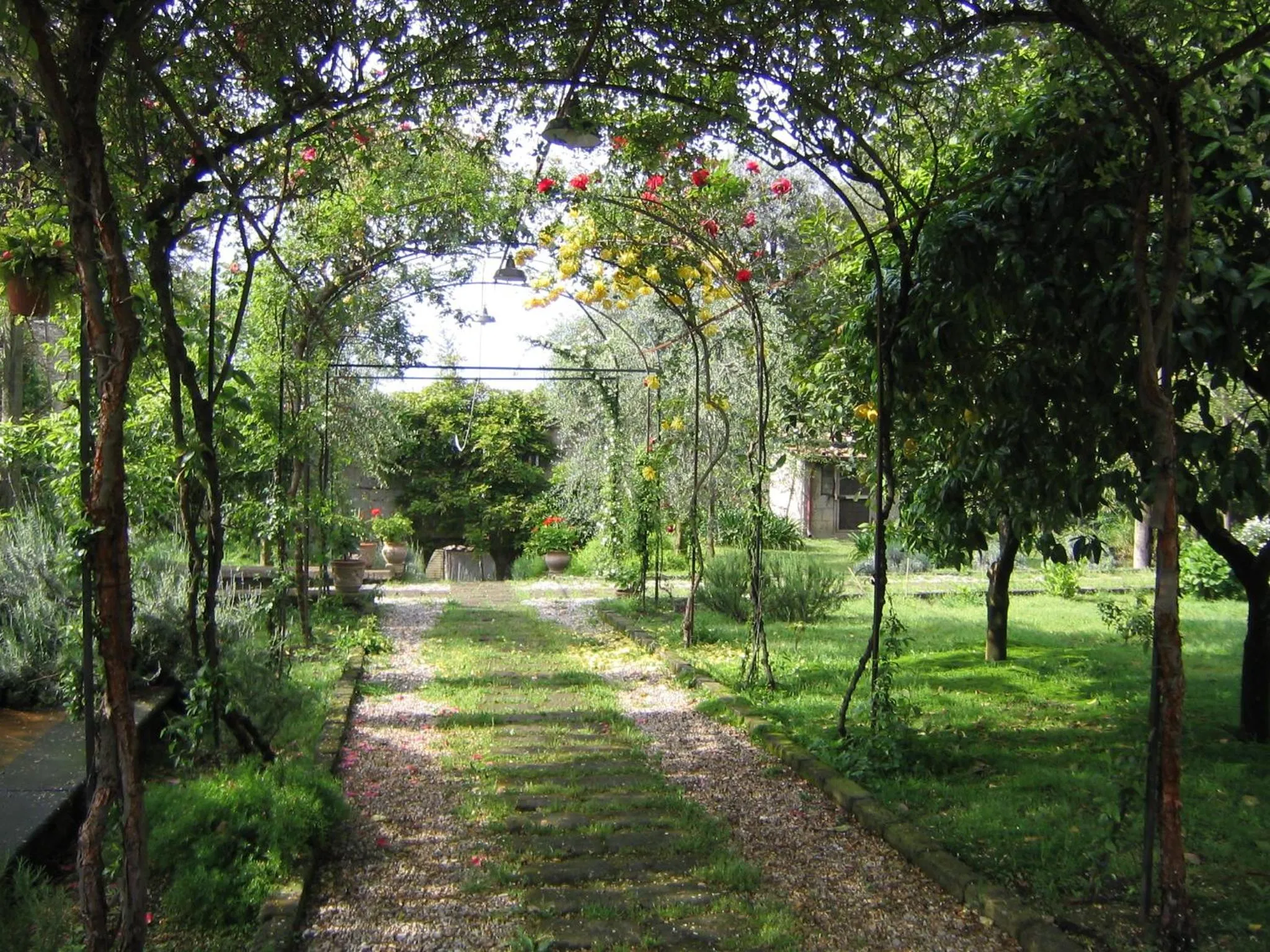 Garden in Chalet Lidia