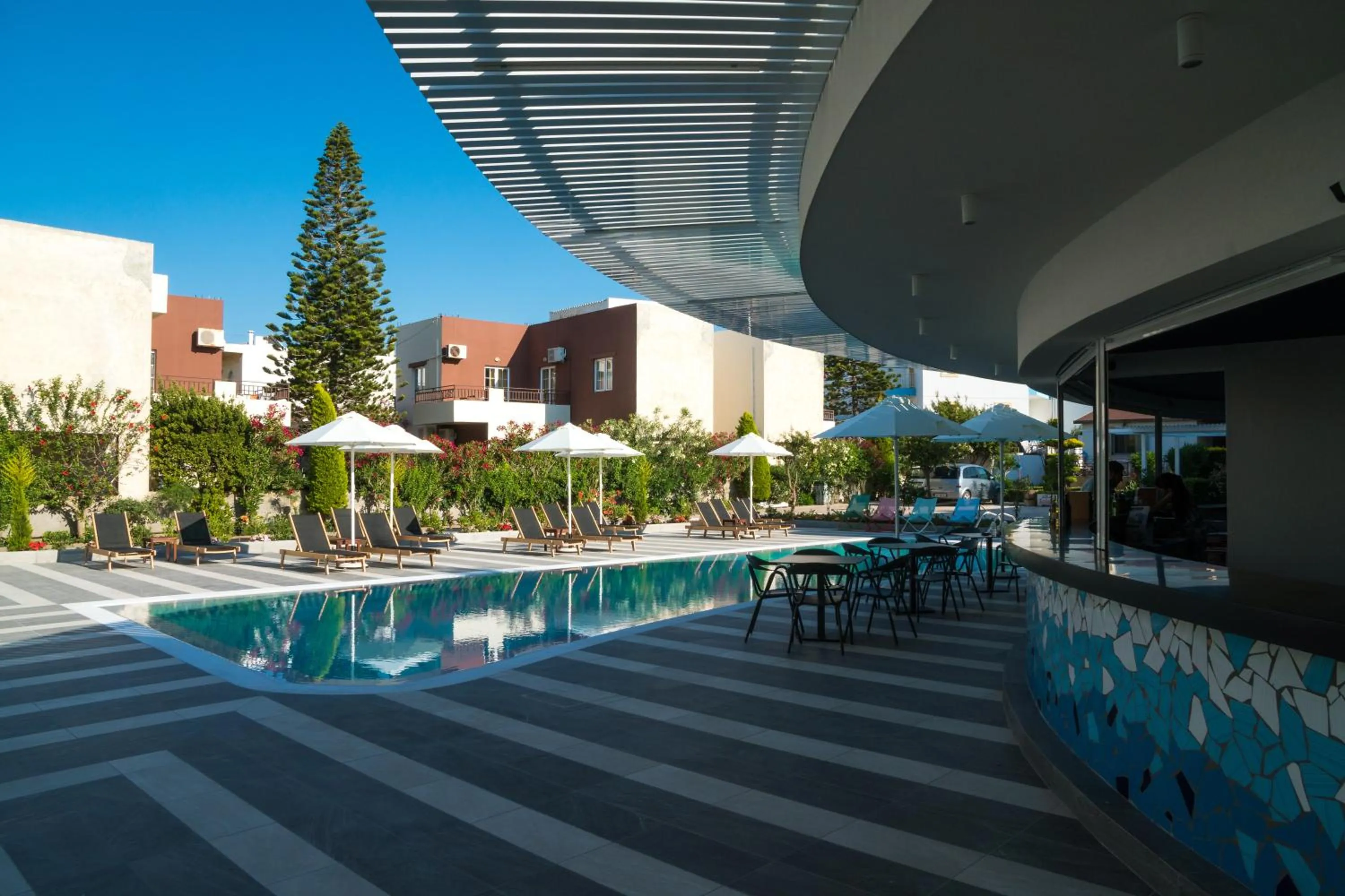 Property building in Evdokia Suites