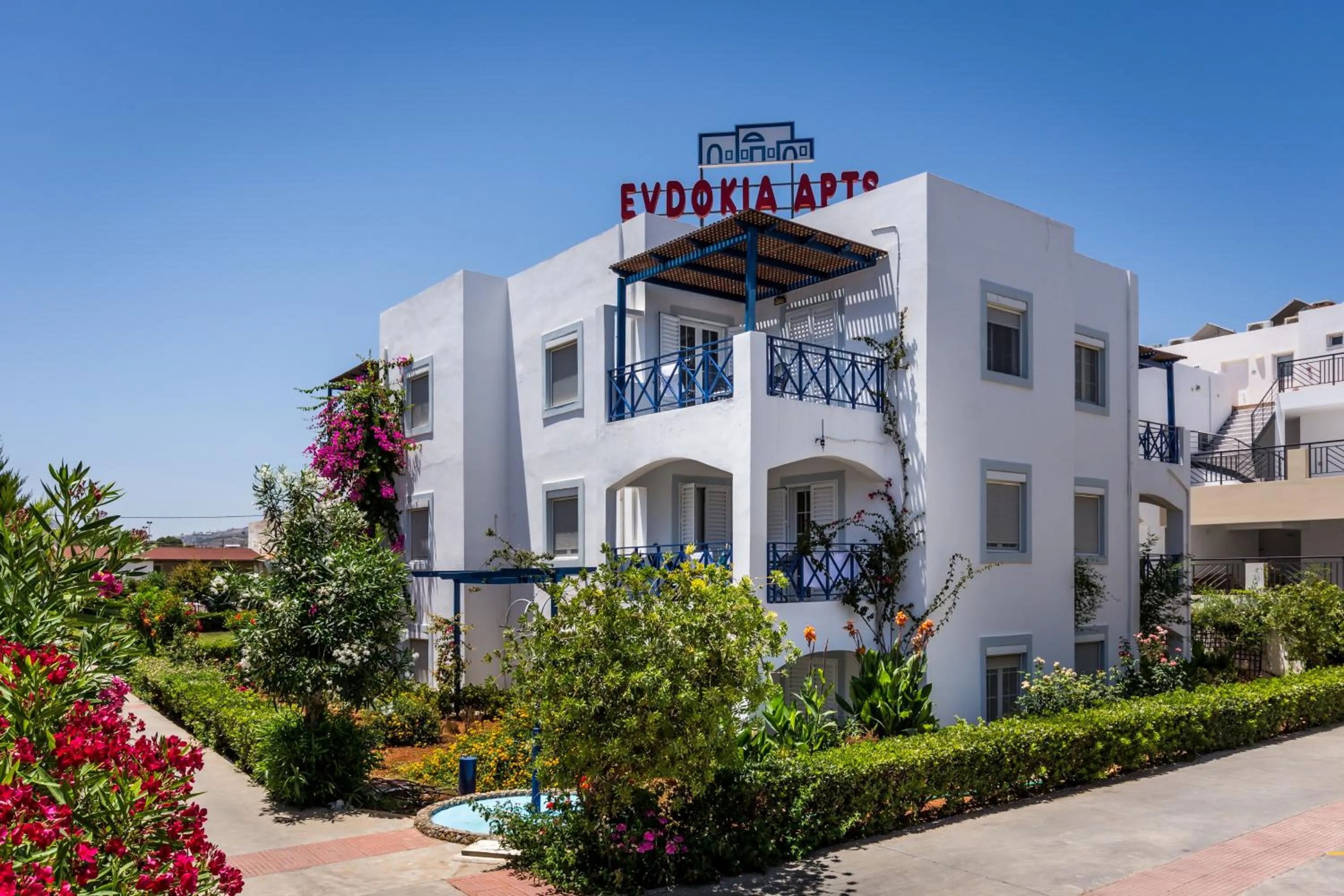 Property building in Evdokia Suites