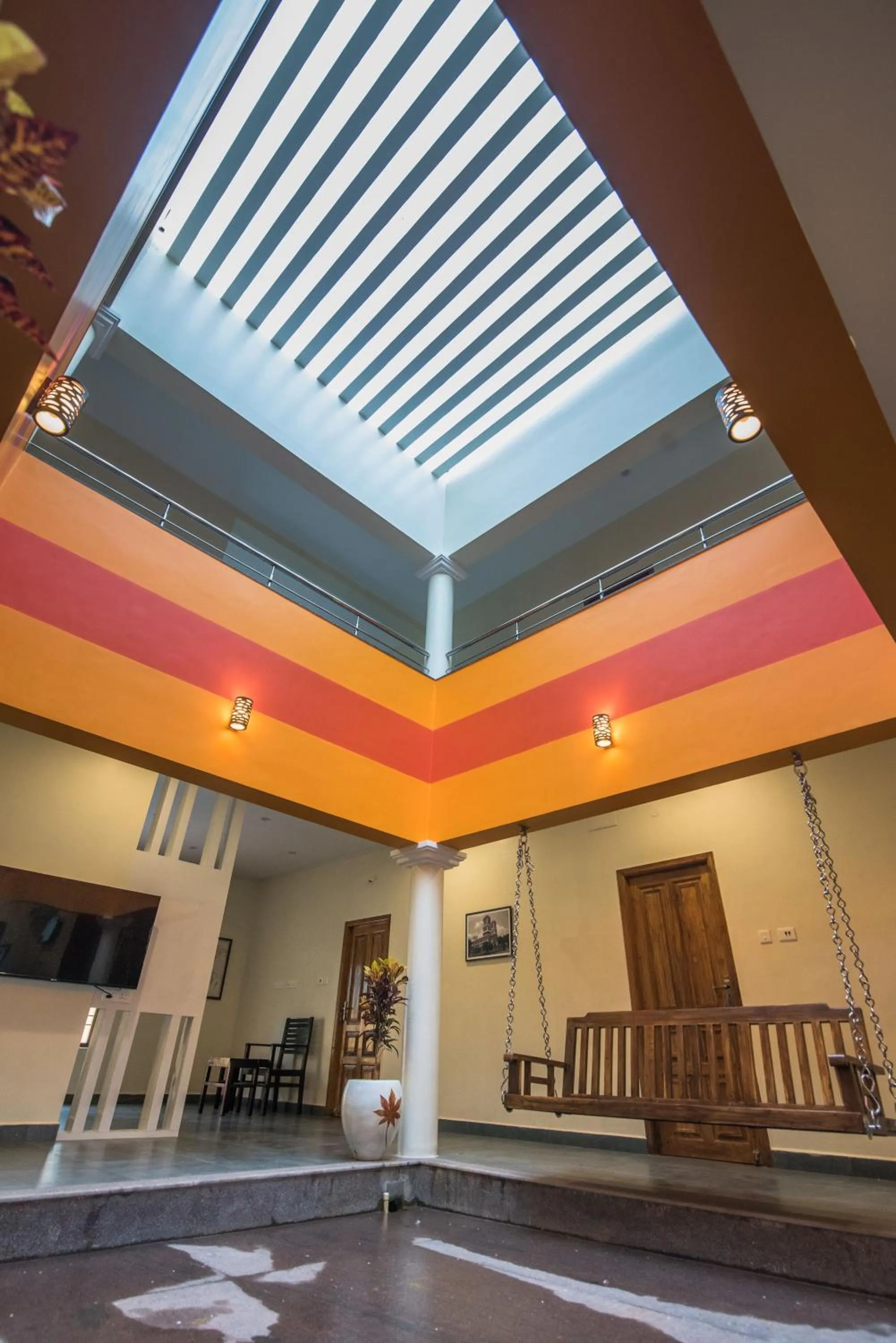 Seating area in Saffron Vilva