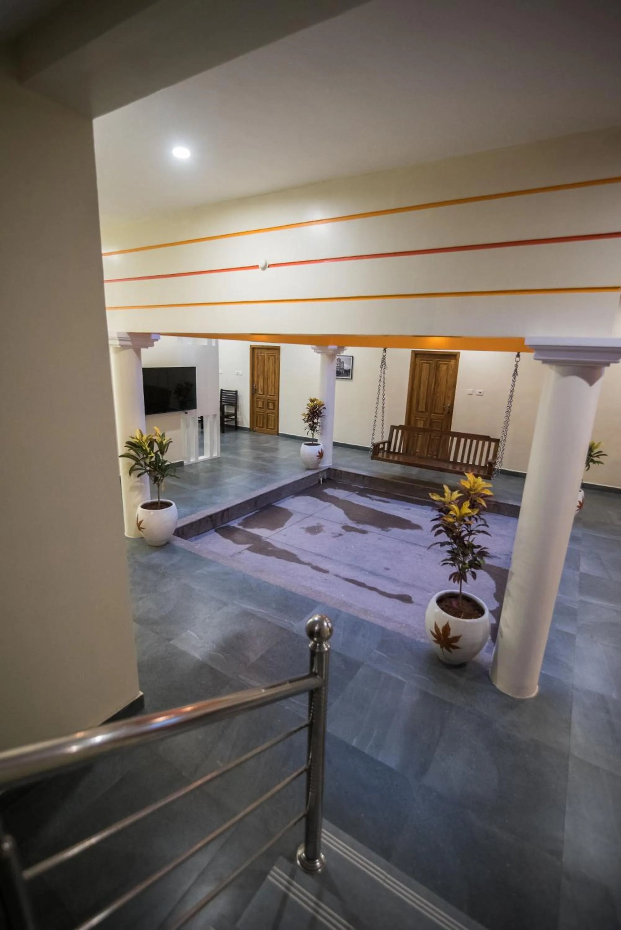 Seating area in Saffron Vilva