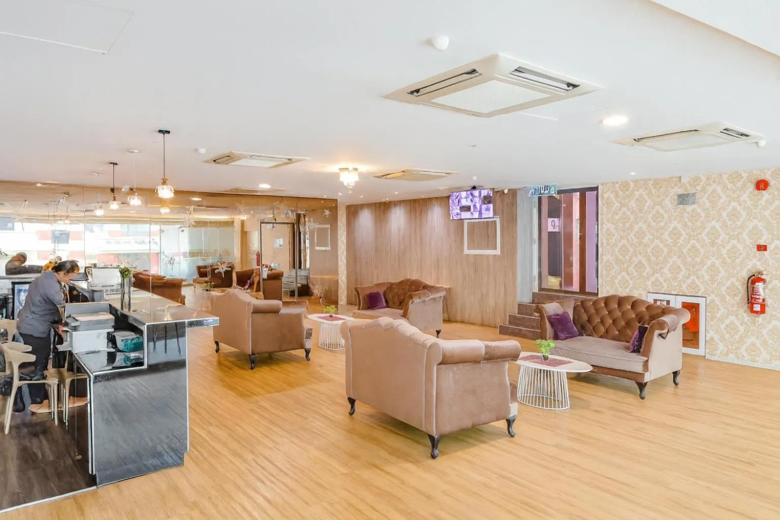 Lobby or reception in Q Collection Macalister formerly known as Apple Hotel Penang