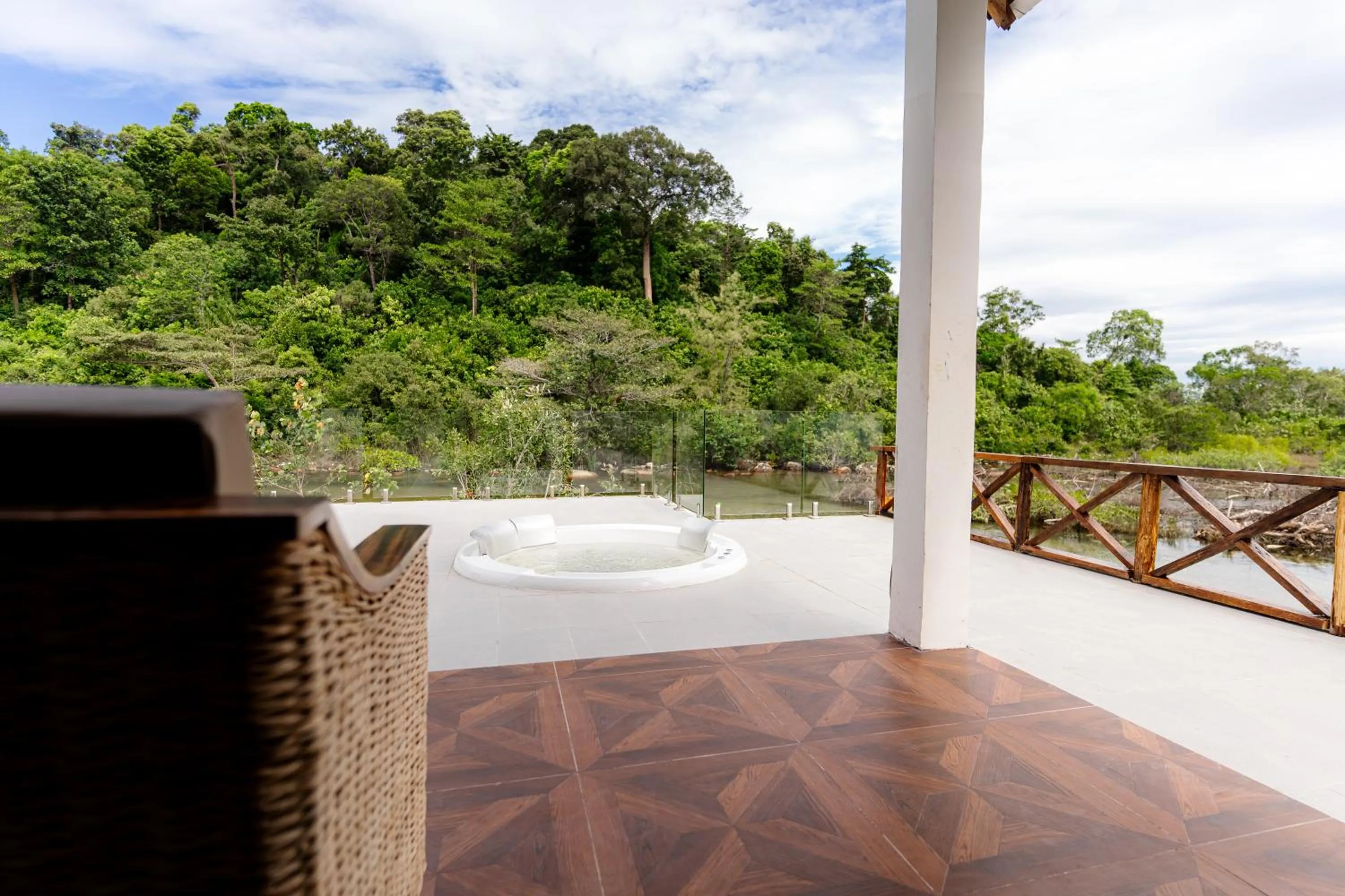 Natural landscape in Golden Beach Resort